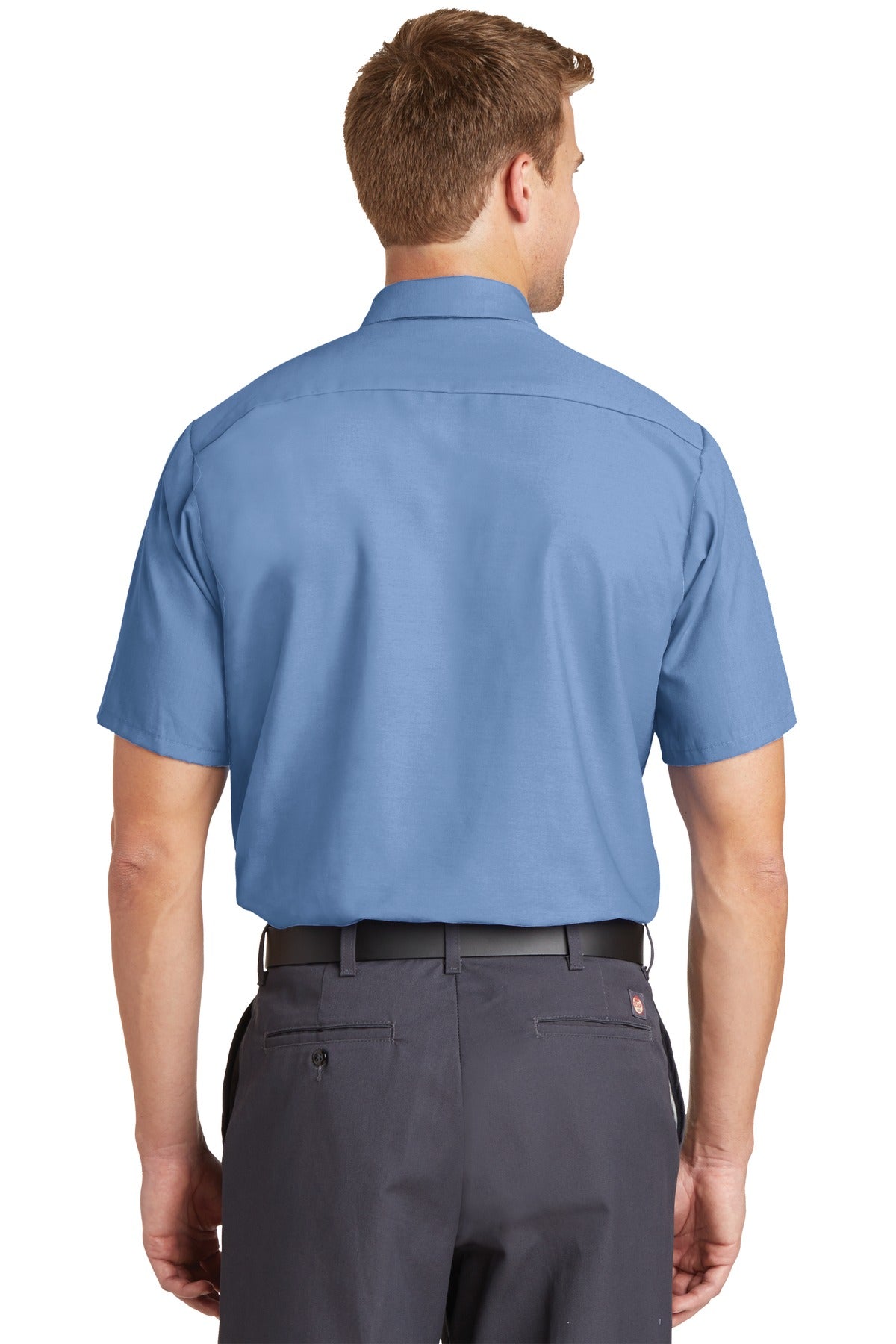 Red Kap® Long Size Short Sleeve Industrial Work Shirt