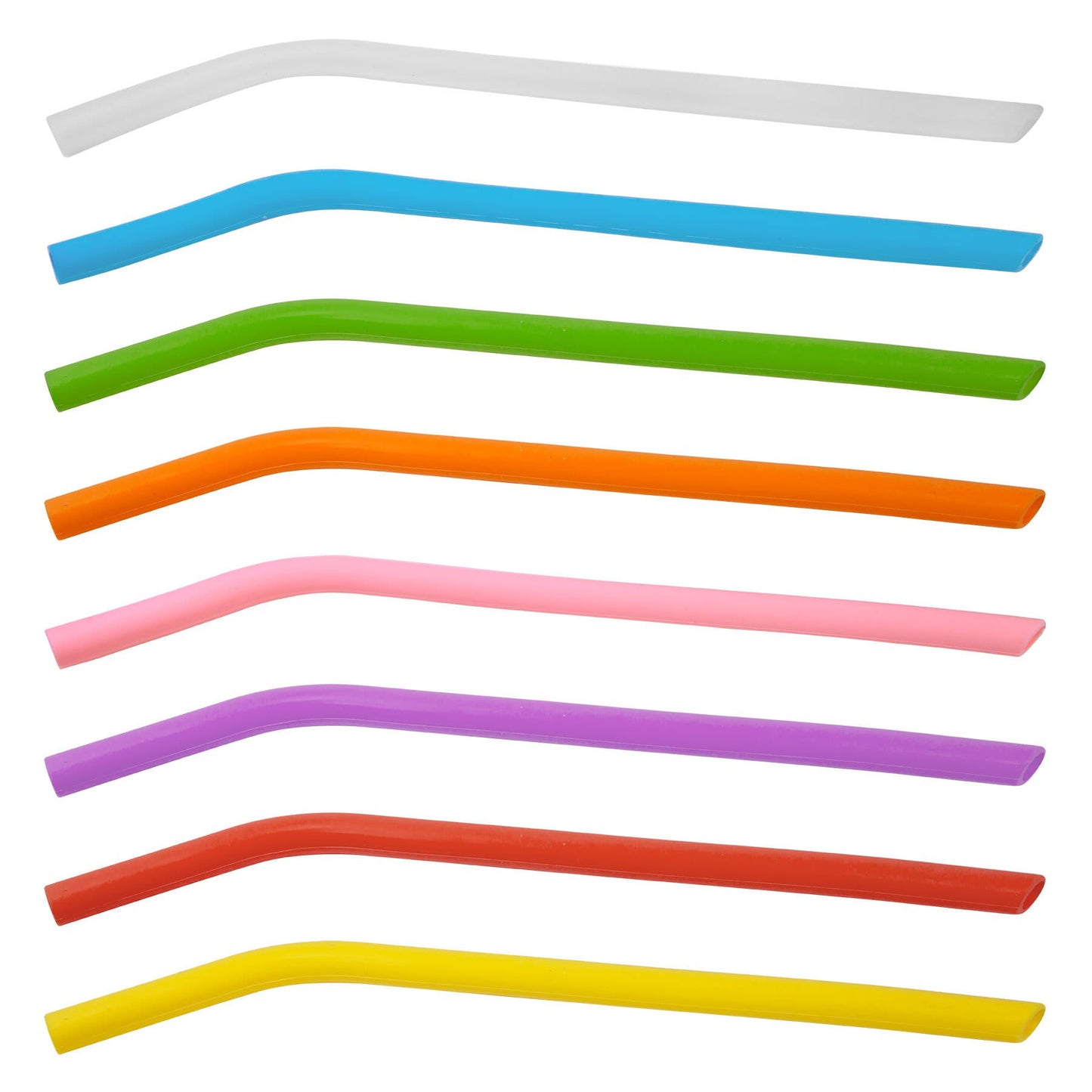 Silicone Straws Sets - Jumbo Size