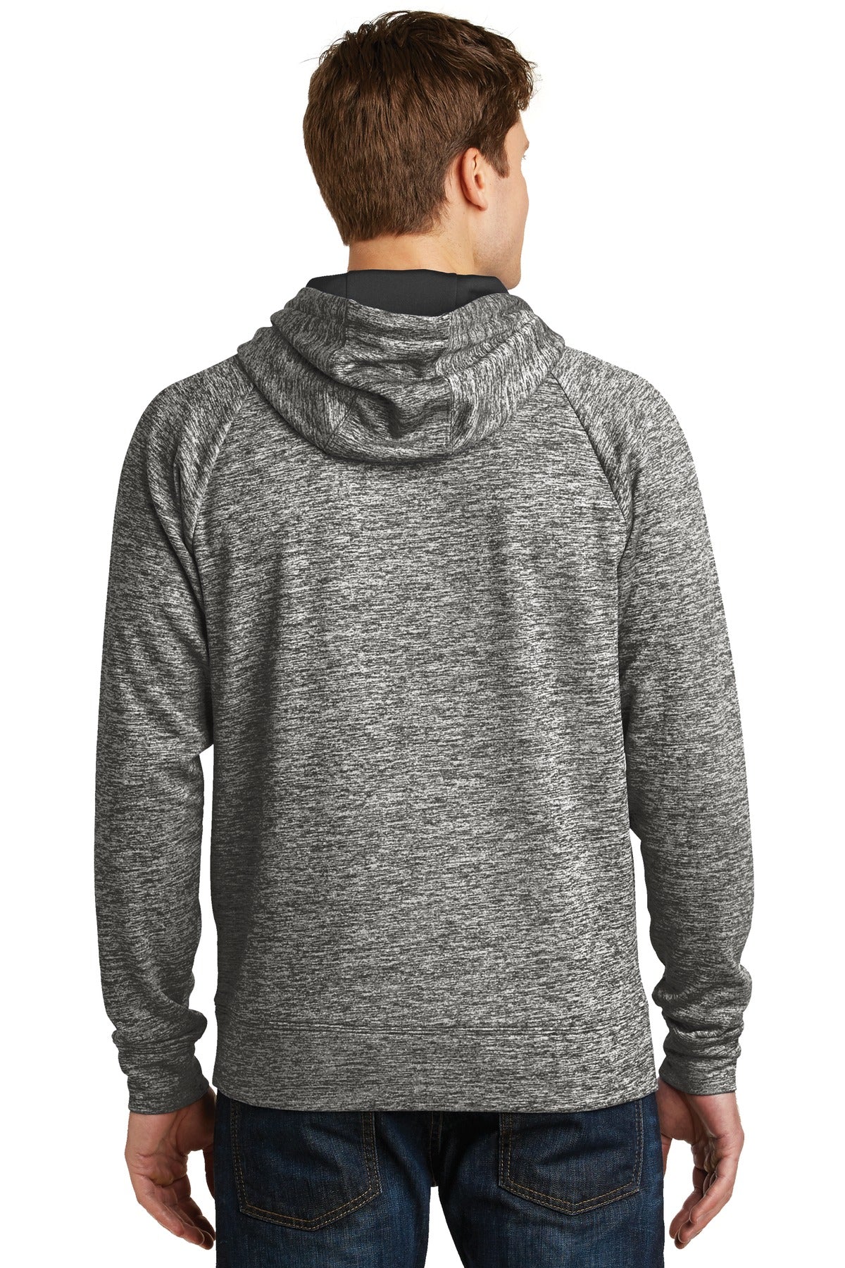 Sport-Tek® PosiCharge® Electric Heather Fleece Hooded Pullover