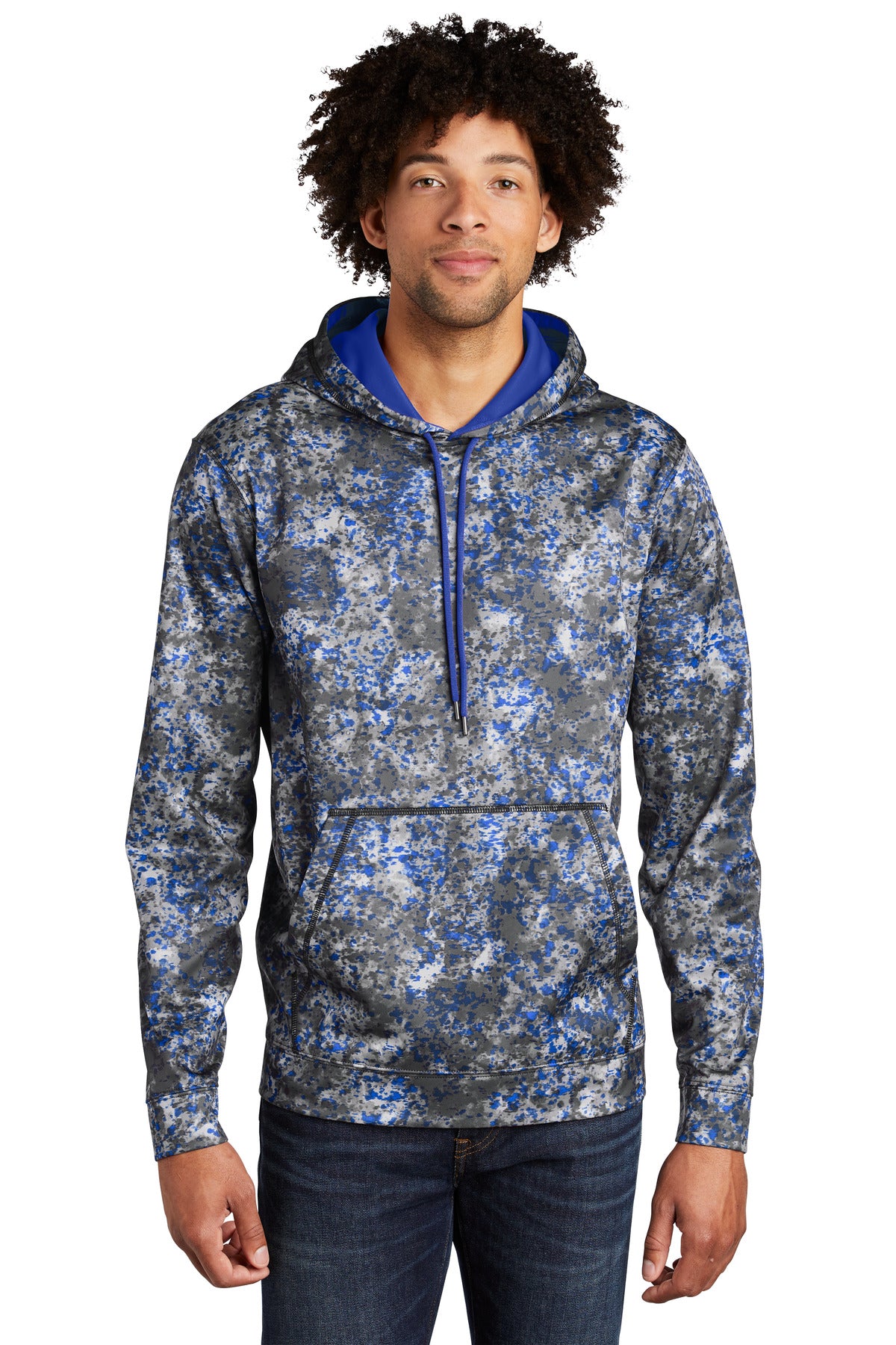 Sport-Tek® Sport-Wick® Mineral Freeze Fleece Hooded Pullover