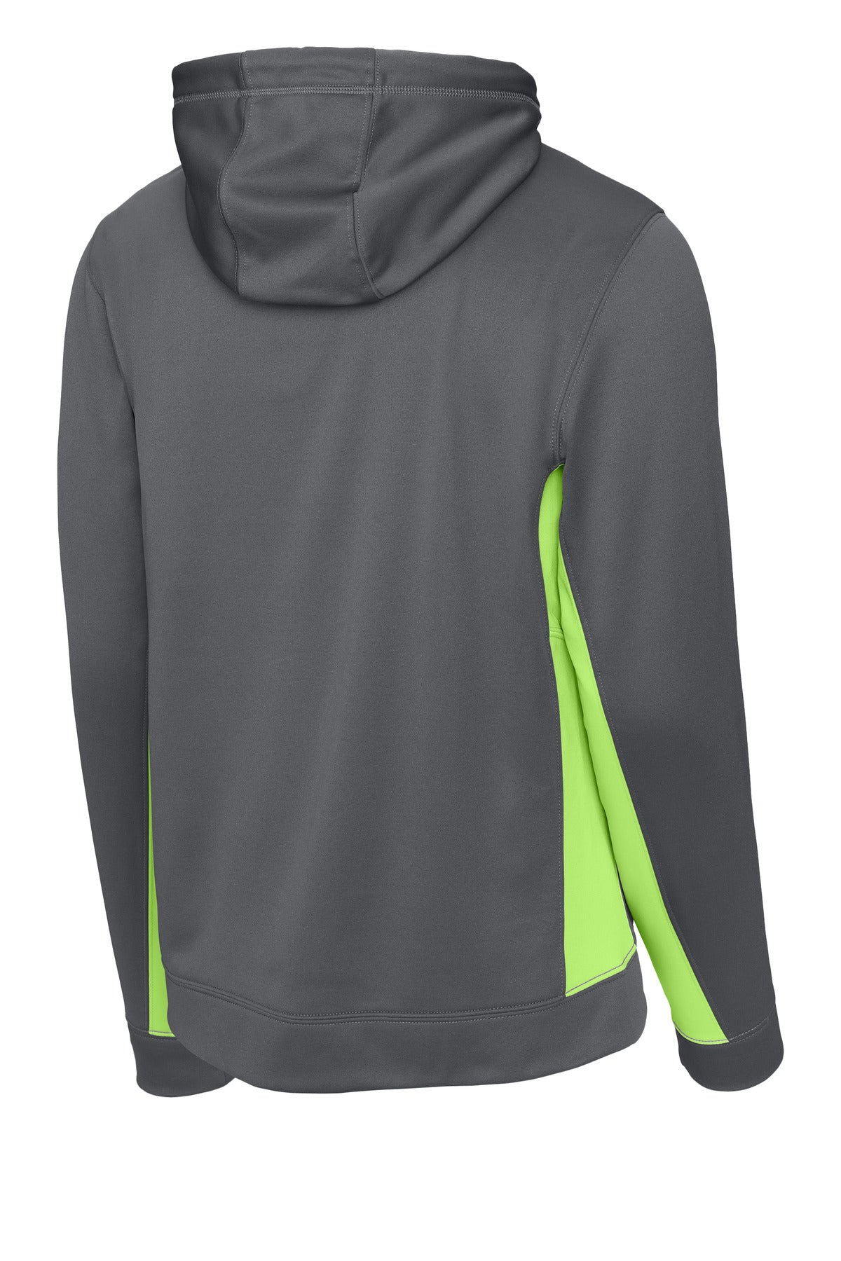 Sport-Tek® Sport-Wick® Fleece Colorblock Hooded Pullover