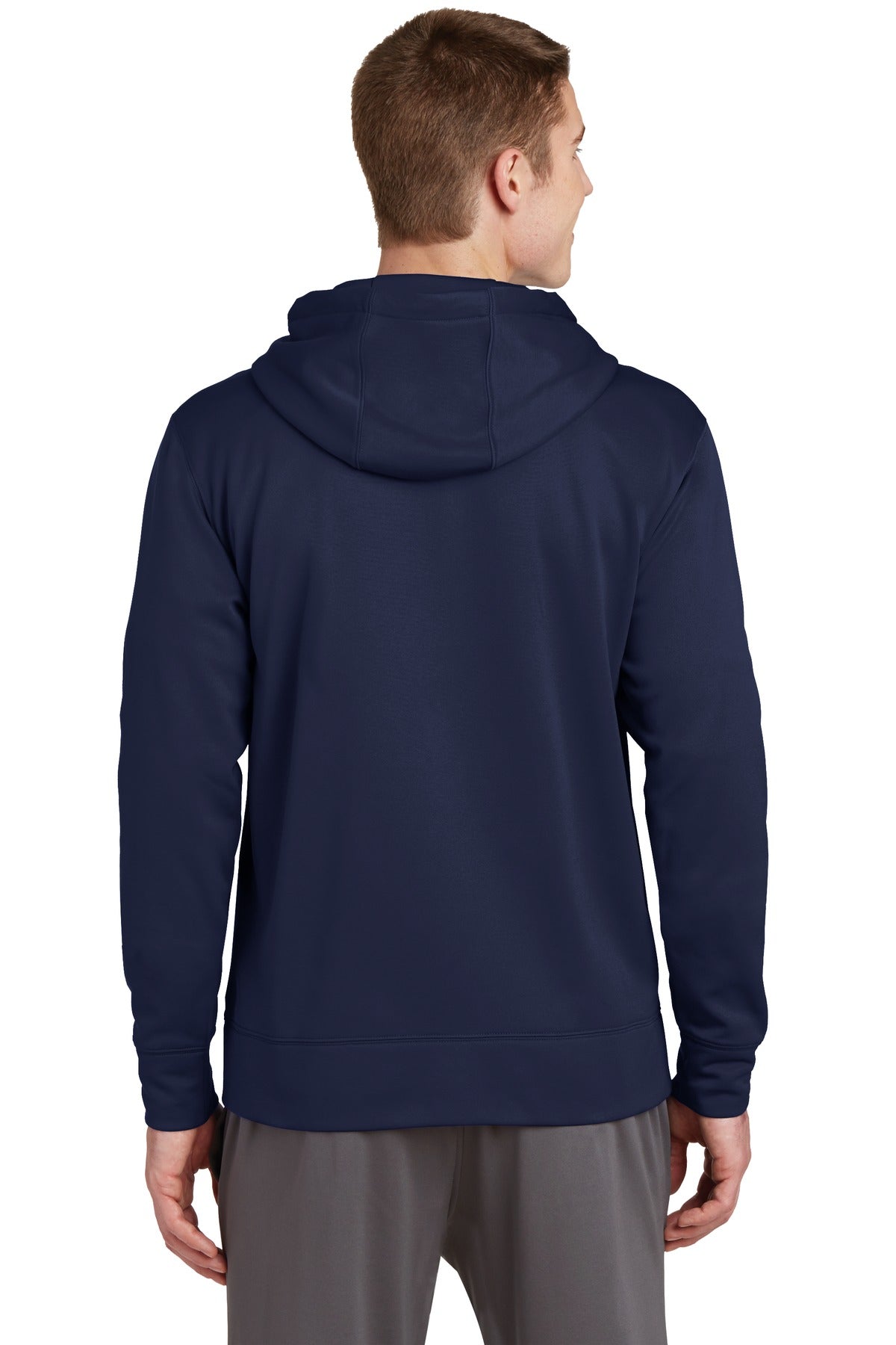 Sport-Tek® Sport-Wick® Fleece Full-Zip Hooded Jacket