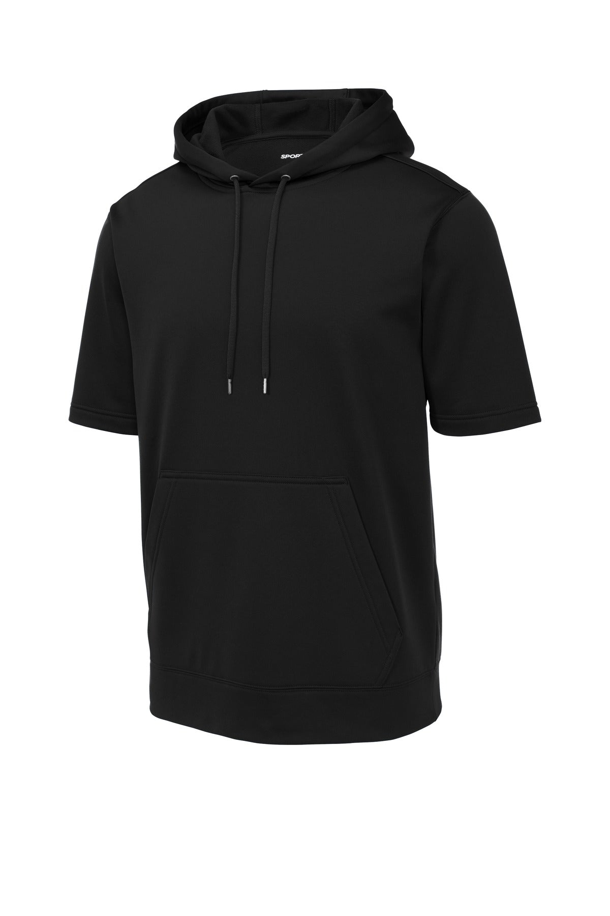 Sport-Tek® Sport-Wick® Fleece Short Sleeve Hooded Pullover