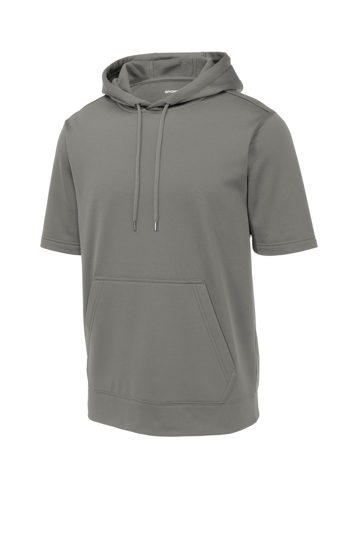 Sport-Tek® Sport-Wick® Fleece Short Sleeve Hooded Pullover
