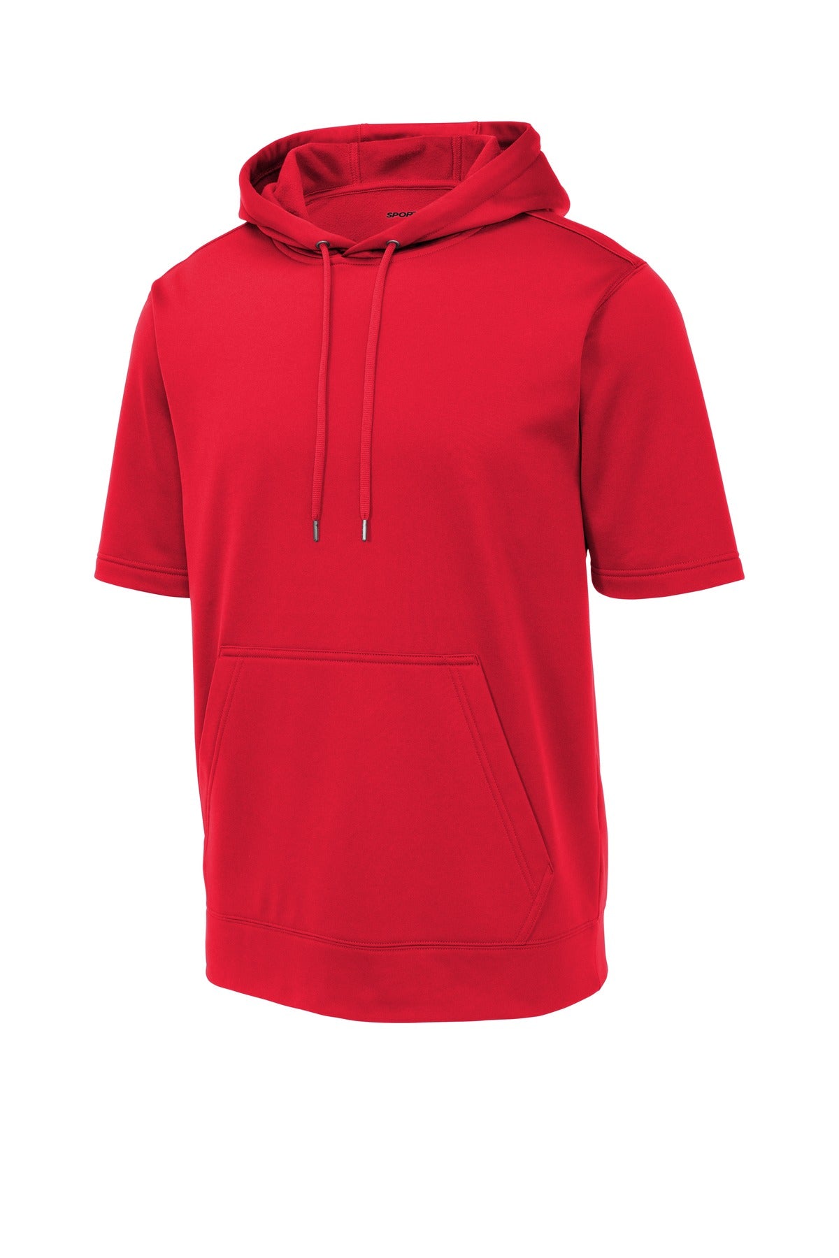 Sport-Tek® Sport-Wick® Fleece Short Sleeve Hooded Pullover