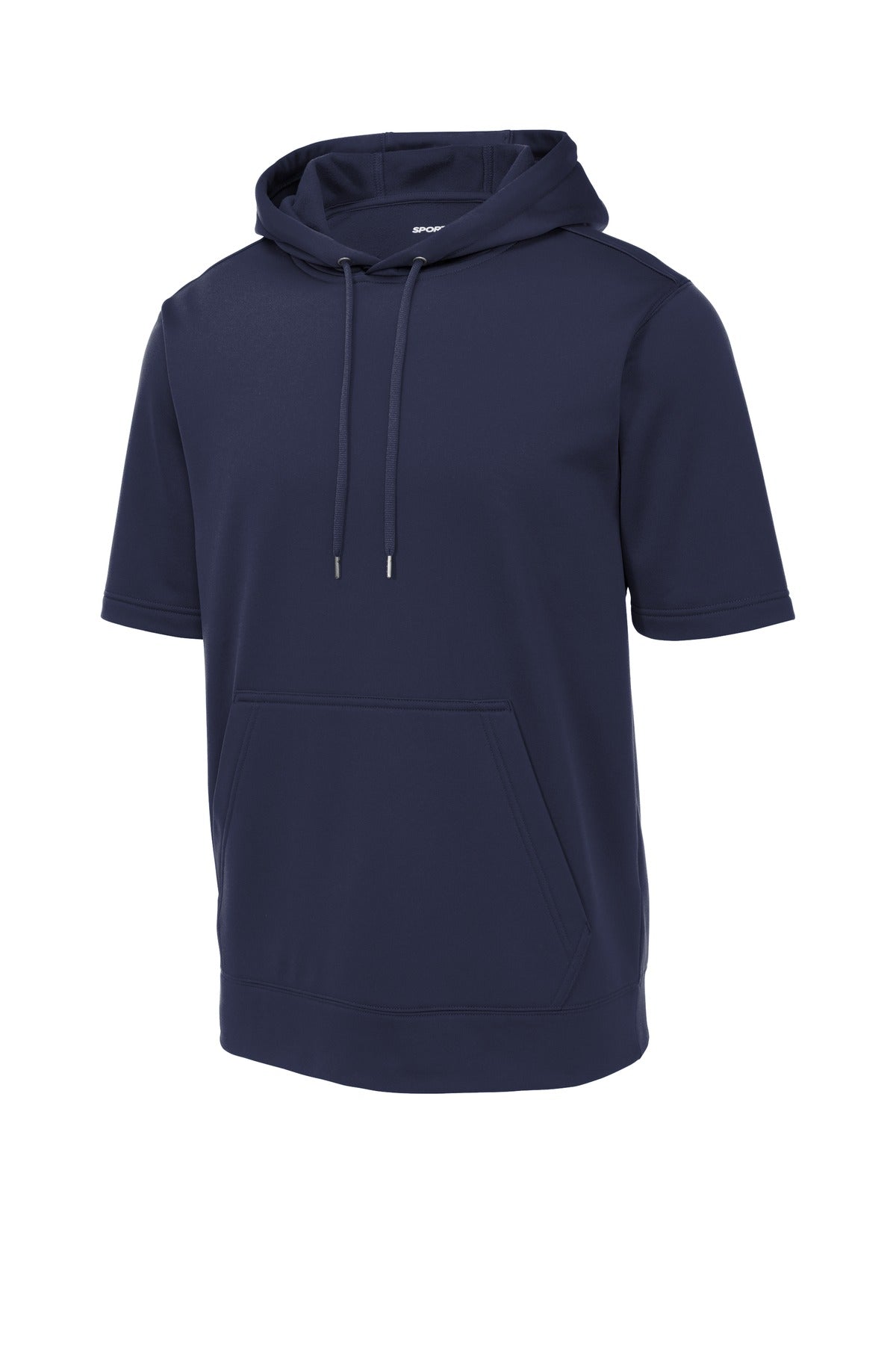 Sport-Tek® Sport-Wick® Fleece Short Sleeve Hooded Pullover