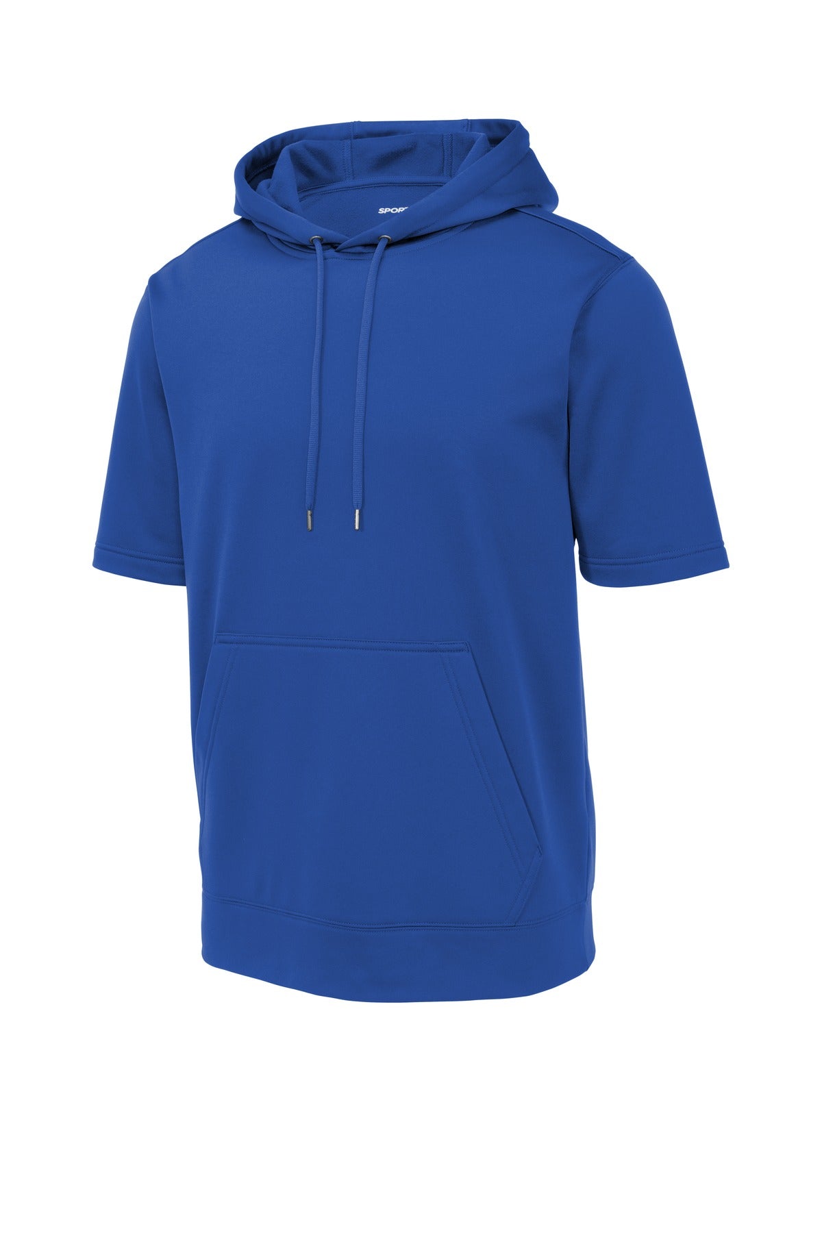 Sport-Tek® Sport-Wick® Fleece Short Sleeve Hooded Pullover