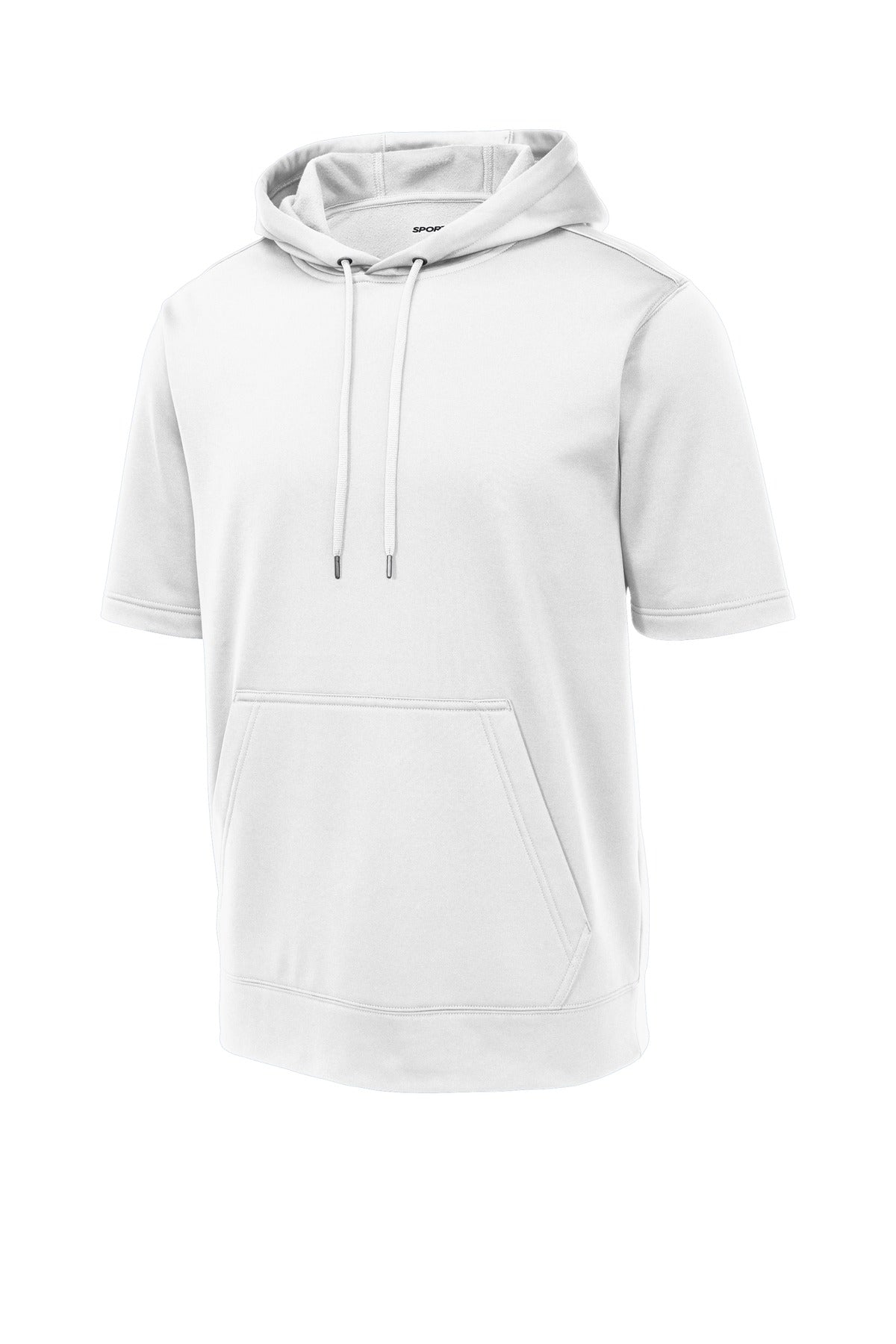 Sport-Tek® Sport-Wick® Fleece Short Sleeve Hooded Pullover