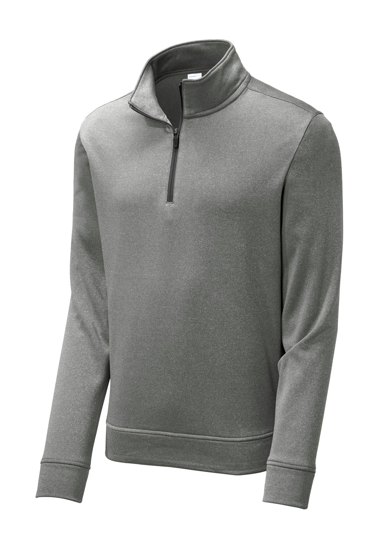 Sport-Tek® PosiCharge® Sport-Wick® Heather Fleece 1/4-Zip Pullover
