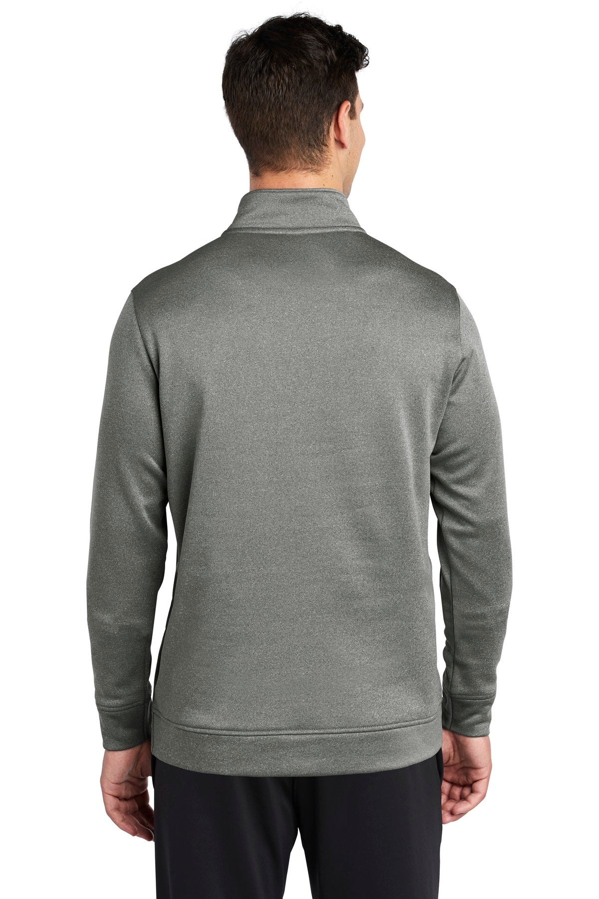 Sport-Tek® PosiCharge® Sport-Wick® Heather Fleece 1/4-Zip Pullover