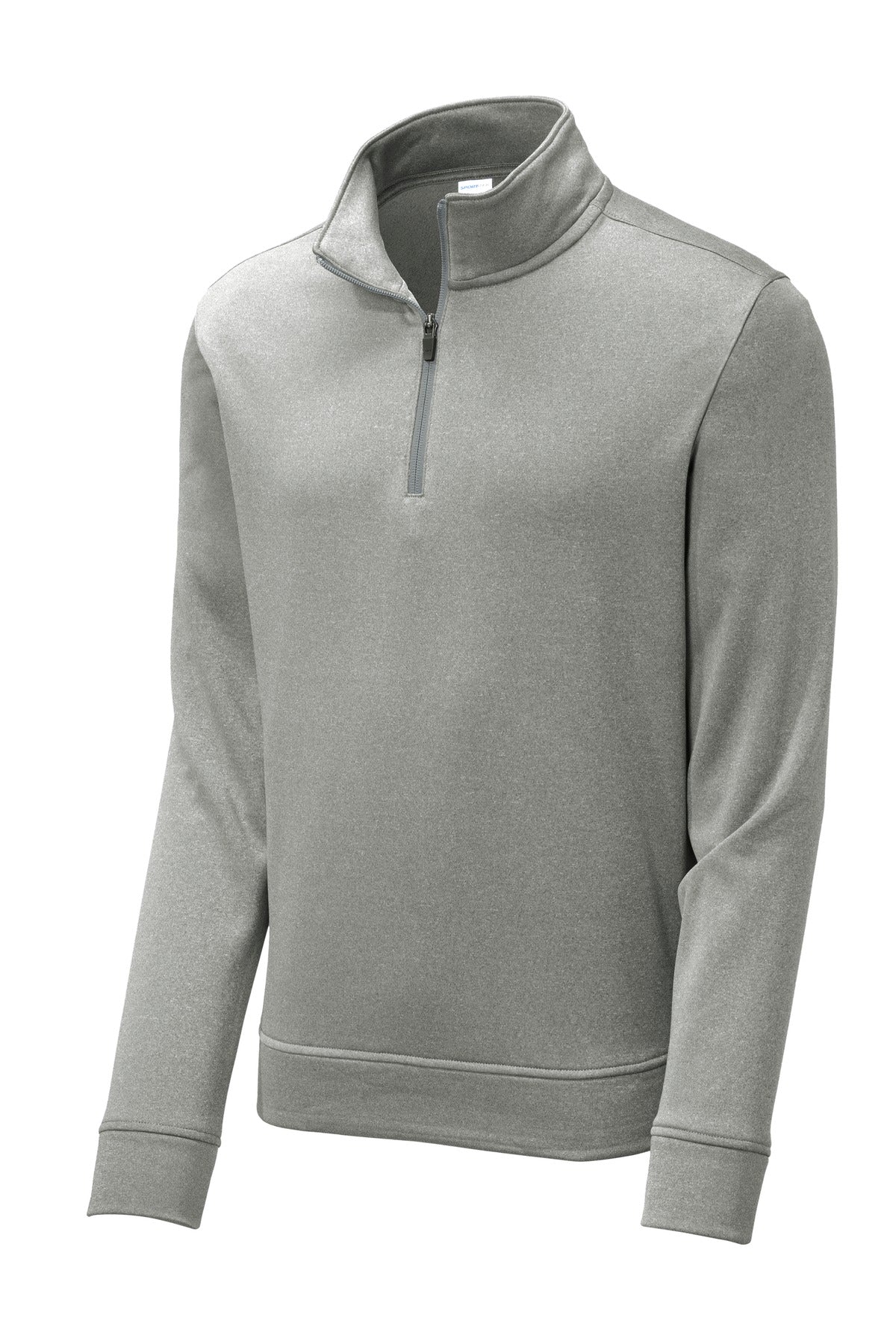 Sport-Tek® PosiCharge® Sport-Wick® Heather Fleece 1/4-Zip Pullover