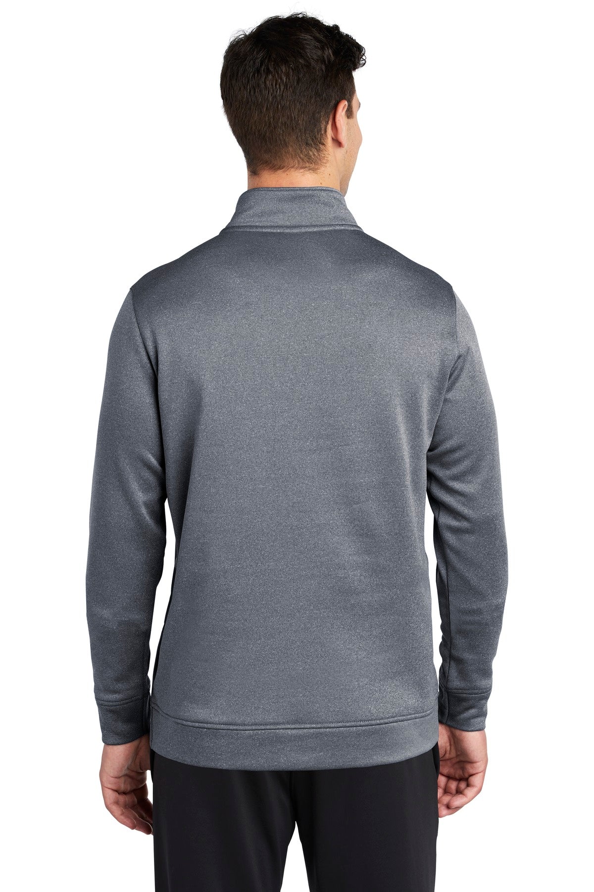 Sport-Tek® PosiCharge® Sport-Wick® Heather Fleece 1/4-Zip Pullover