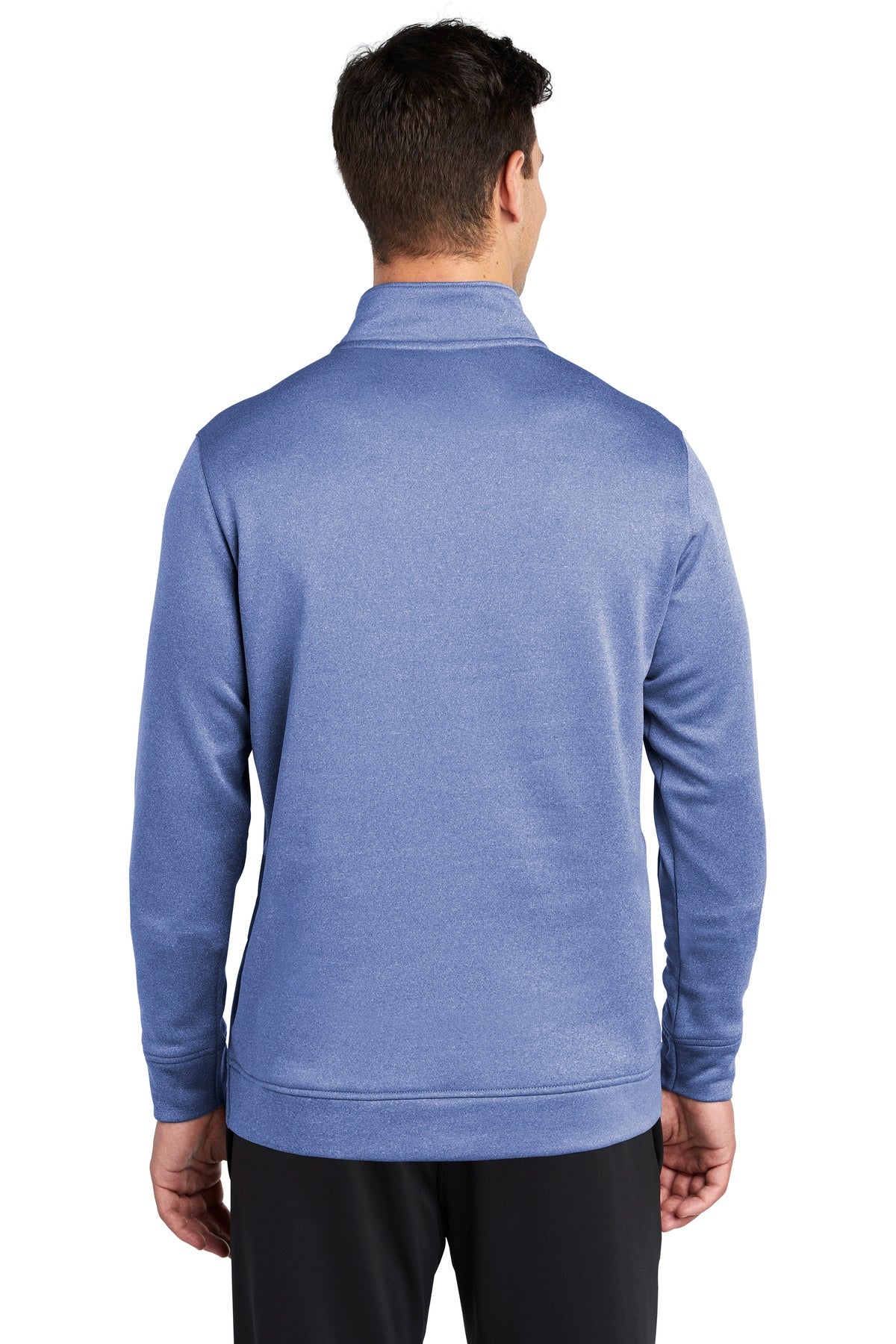 Sport-Tek® PosiCharge® Sport-Wick® Heather Fleece 1/4-Zip Pullover