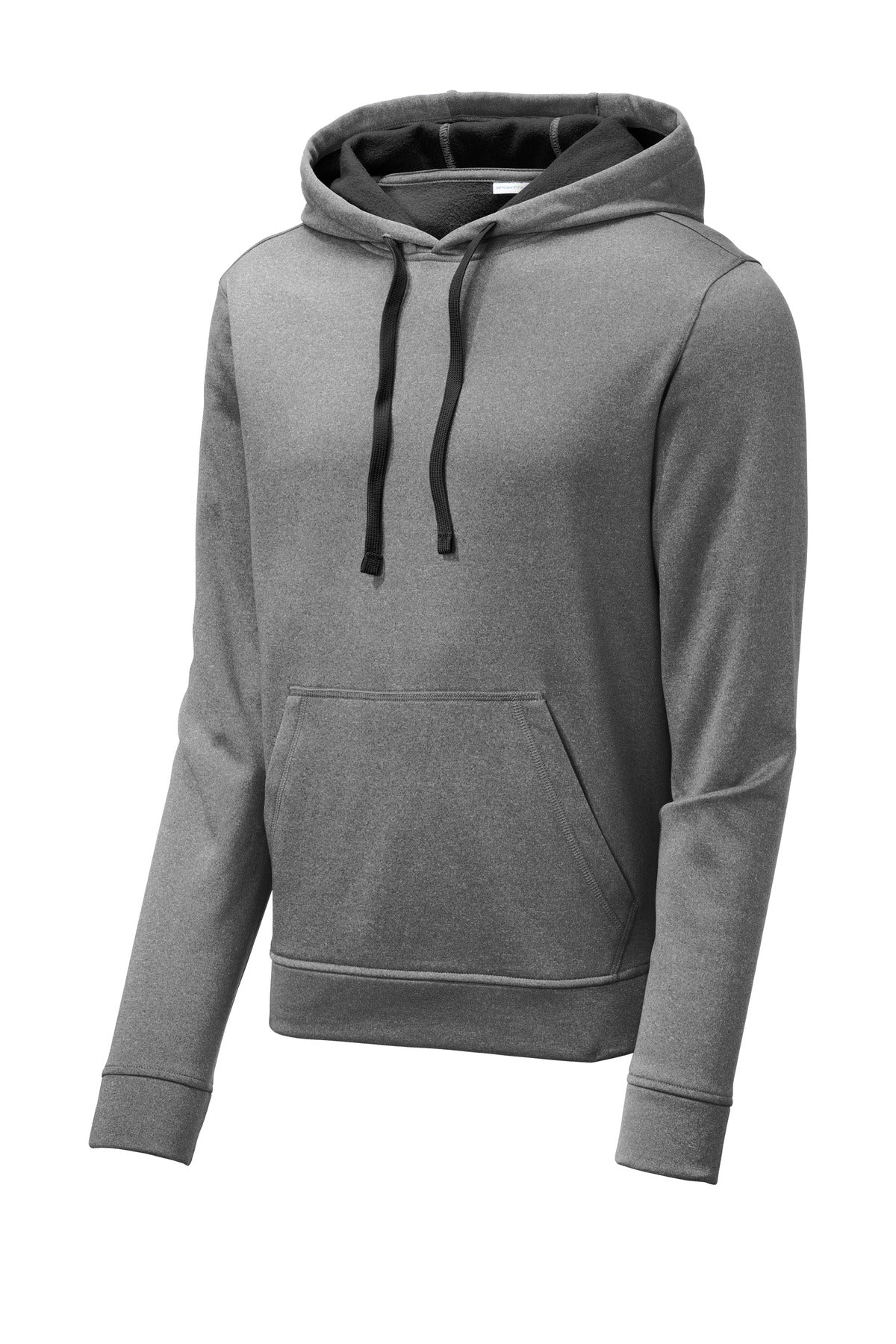 Sport-Tek® PosiCharge® Sport-Wick® Heather Fleece Hooded Pullover