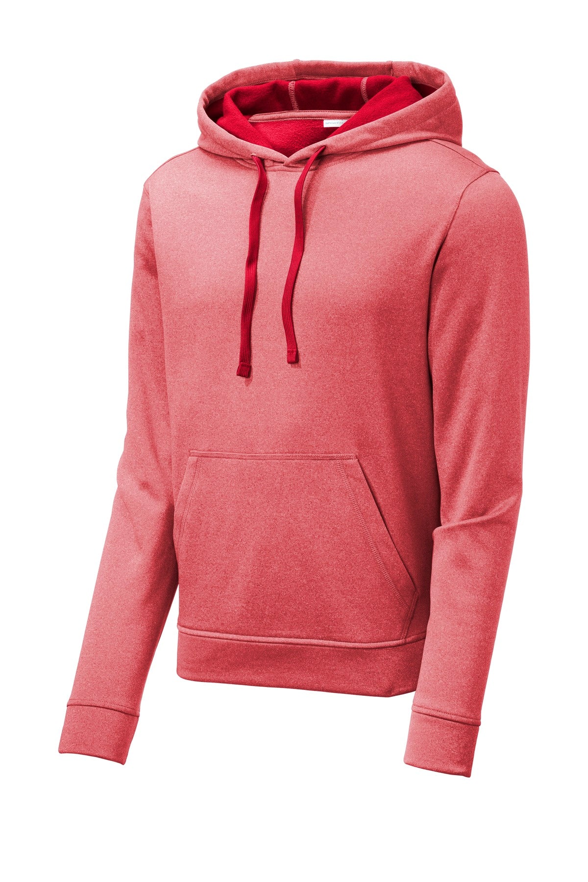 Sport-Tek® PosiCharge® Sport-Wick® Heather Fleece Hooded Pullover