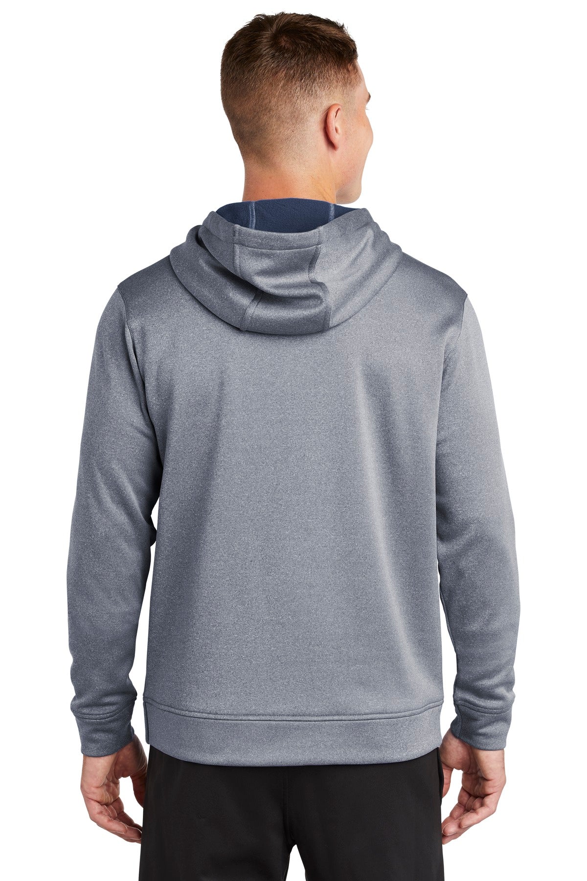 Sport-Tek® PosiCharge® Sport-Wick® Heather Fleece Hooded Pullover