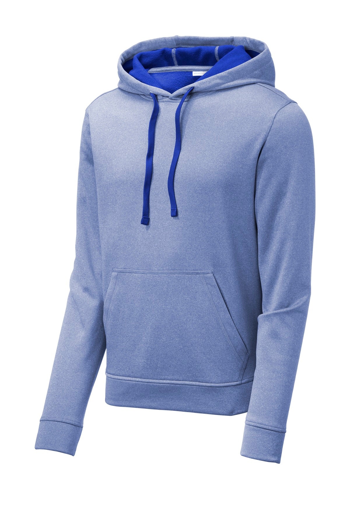 Sport-Tek® PosiCharge® Sport-Wick® Heather Fleece Hooded Pullover