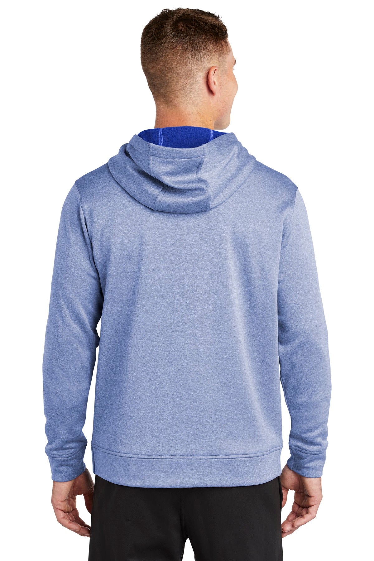 Sport-Tek® PosiCharge® Sport-Wick® Heather Fleece Hooded Pullover