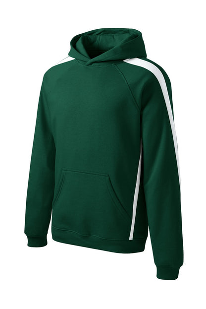 DISCONTINUED - Sport-Tek® Sleeve Stripe Pullover Hooded Sweatshirt