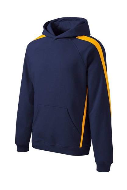 DISCONTINUED - Sport-Tek® Sleeve Stripe Pullover Hooded Sweatshirt