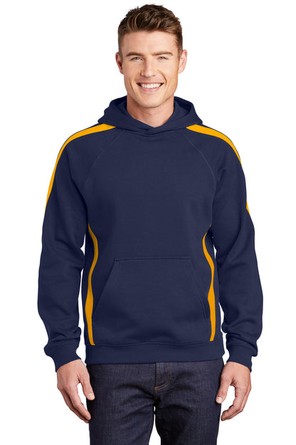DISCONTINUED - Sport-Tek® Sleeve Stripe Pullover Hooded Sweatshirt