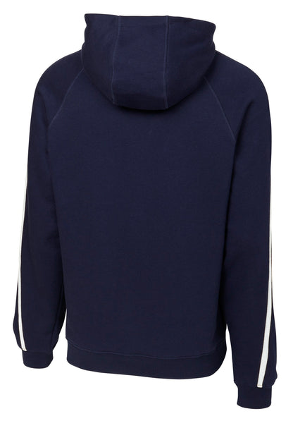 DISCONTINUED - Sport-Tek® Sleeve Stripe Pullover Hooded Sweatshirt