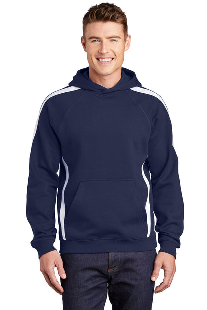 DISCONTINUED - Sport-Tek® Sleeve Stripe Pullover Hooded Sweatshirt