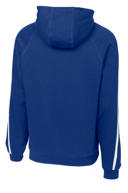 DISCONTINUED - Sport-Tek® Sleeve Stripe Pullover Hooded Sweatshirt