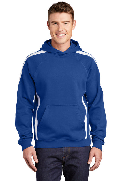 DISCONTINUED - Sport-Tek® Sleeve Stripe Pullover Hooded Sweatshirt