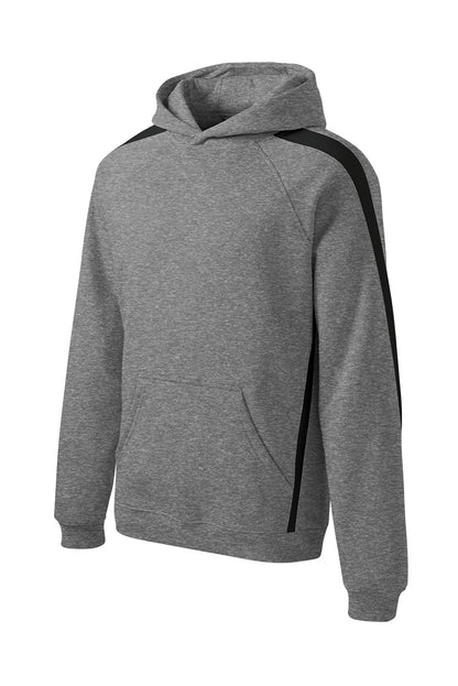 DISCONTINUED - Sport-Tek® Sleeve Stripe Pullover Hooded Sweatshirt