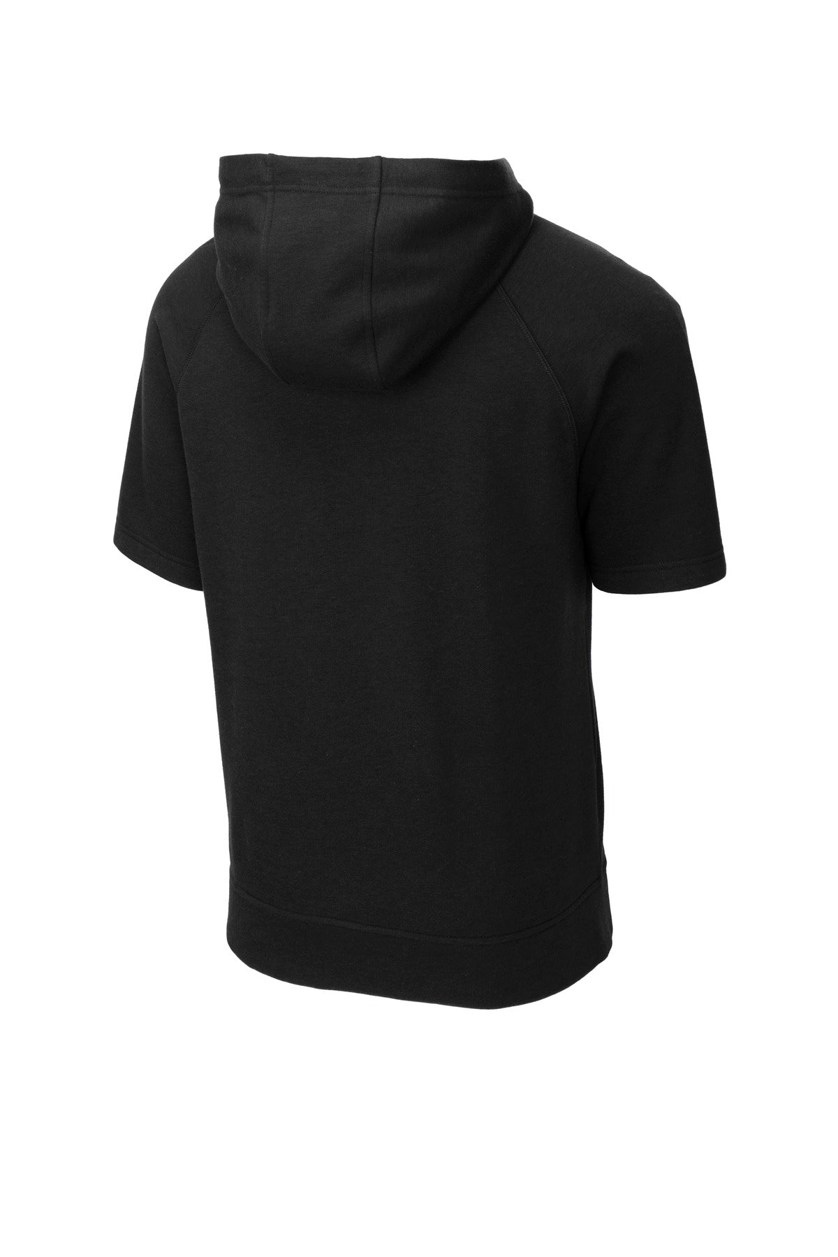 Sport-Tek® PosiCharge® Tri-Blend Wicking Fleece Short Sleeve Hooded Pullover