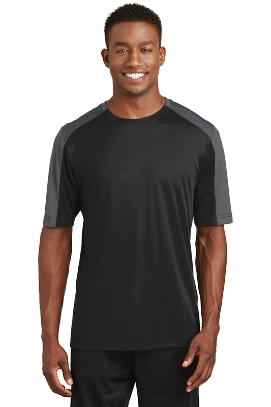 Sport-Tek® PosiCharge® Competitor Sleeve-Blocked Tee