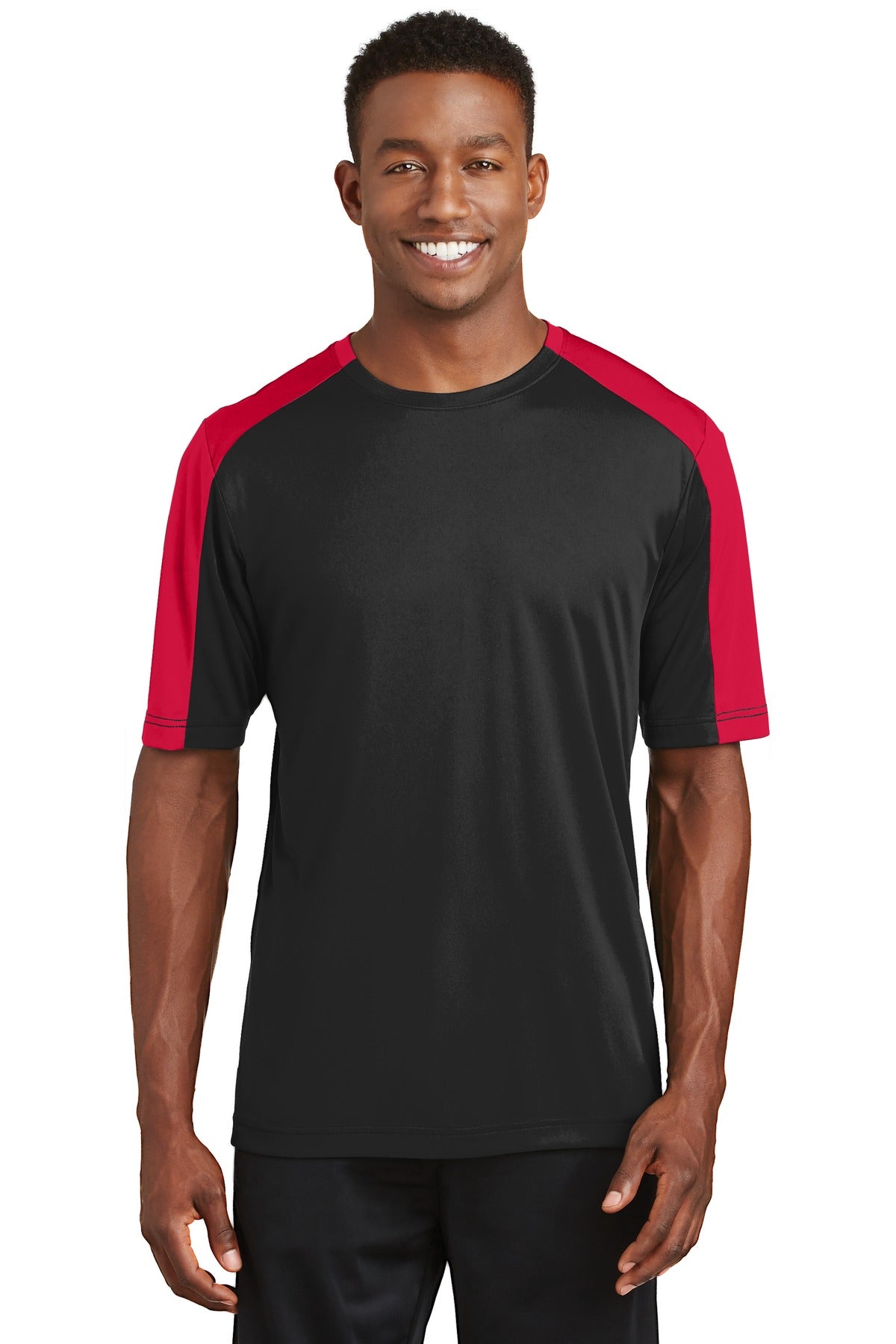 Sport-Tek® PosiCharge® Competitor Sleeve-Blocked Tee