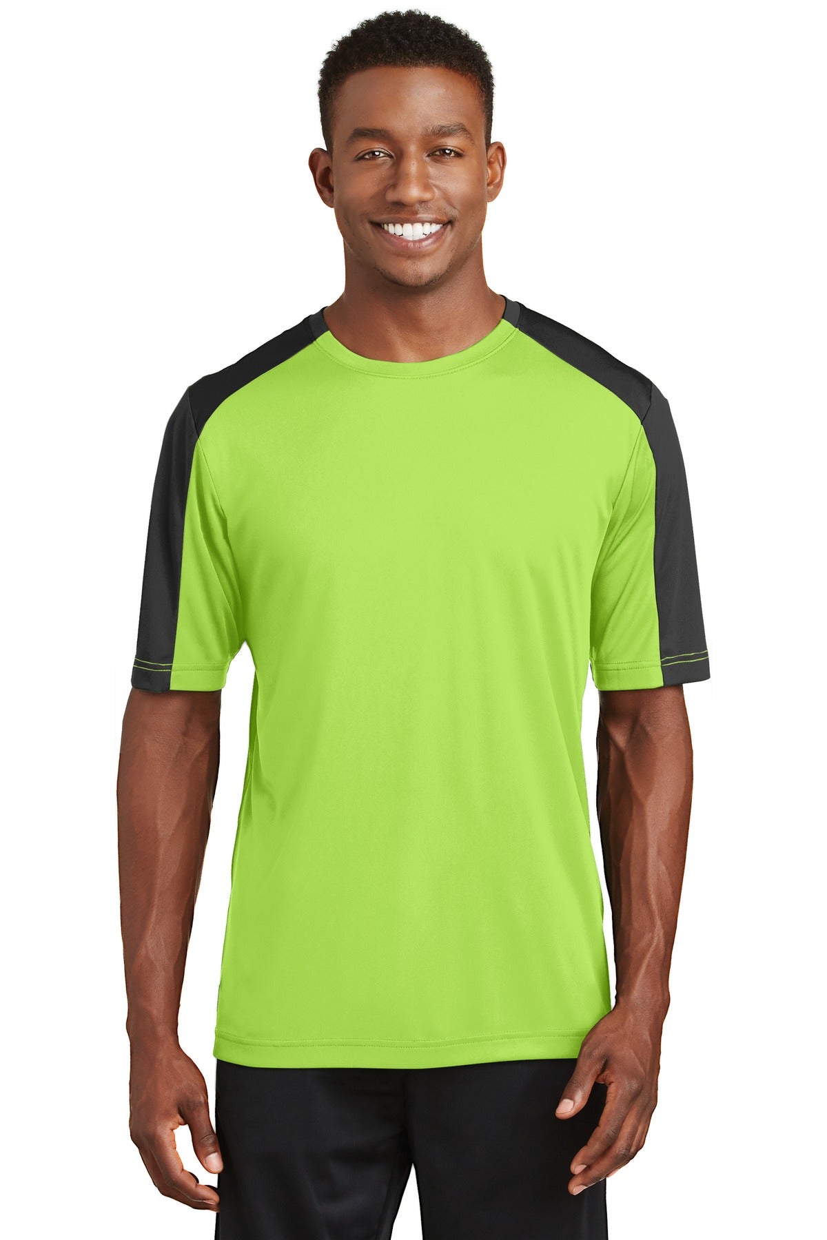 Sport-Tek® PosiCharge® Competitor Sleeve-Blocked Tee