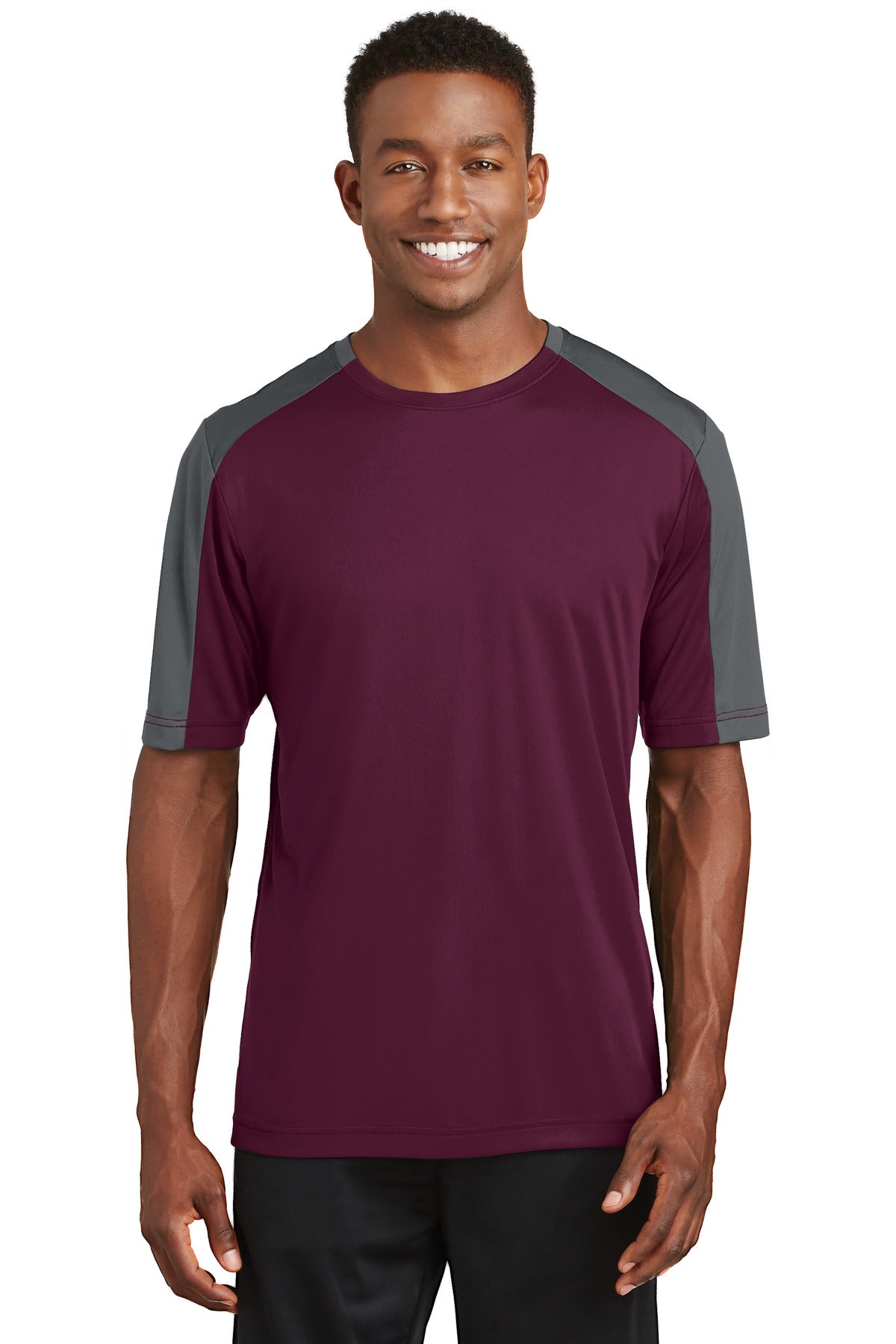 Sport-Tek® PosiCharge® Competitor Sleeve-Blocked Tee