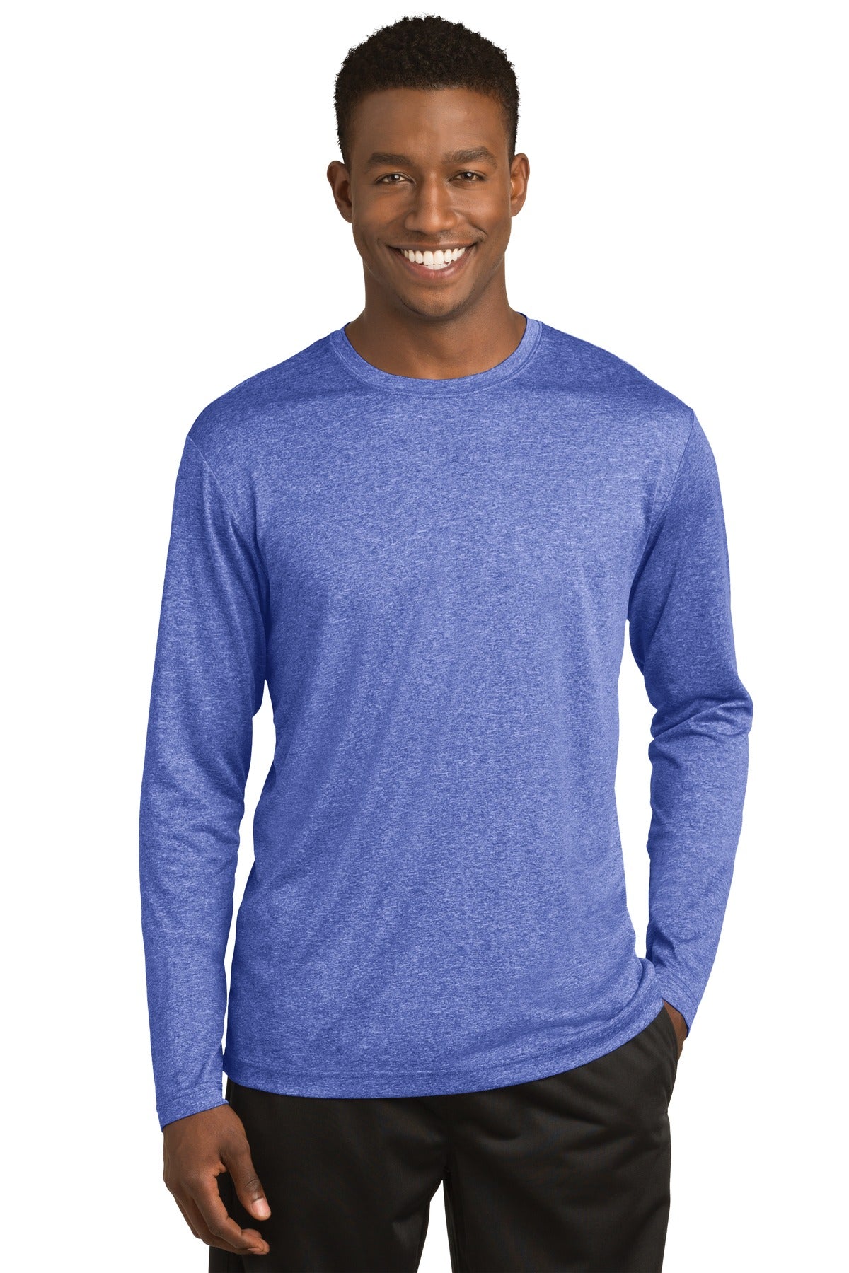 Sport-Tek® Long Sleeve Heather Contender Tee