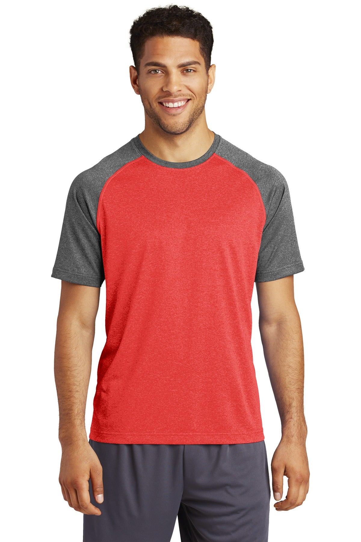 Sport-Tek® Heather-On-Heather Contender  Tee