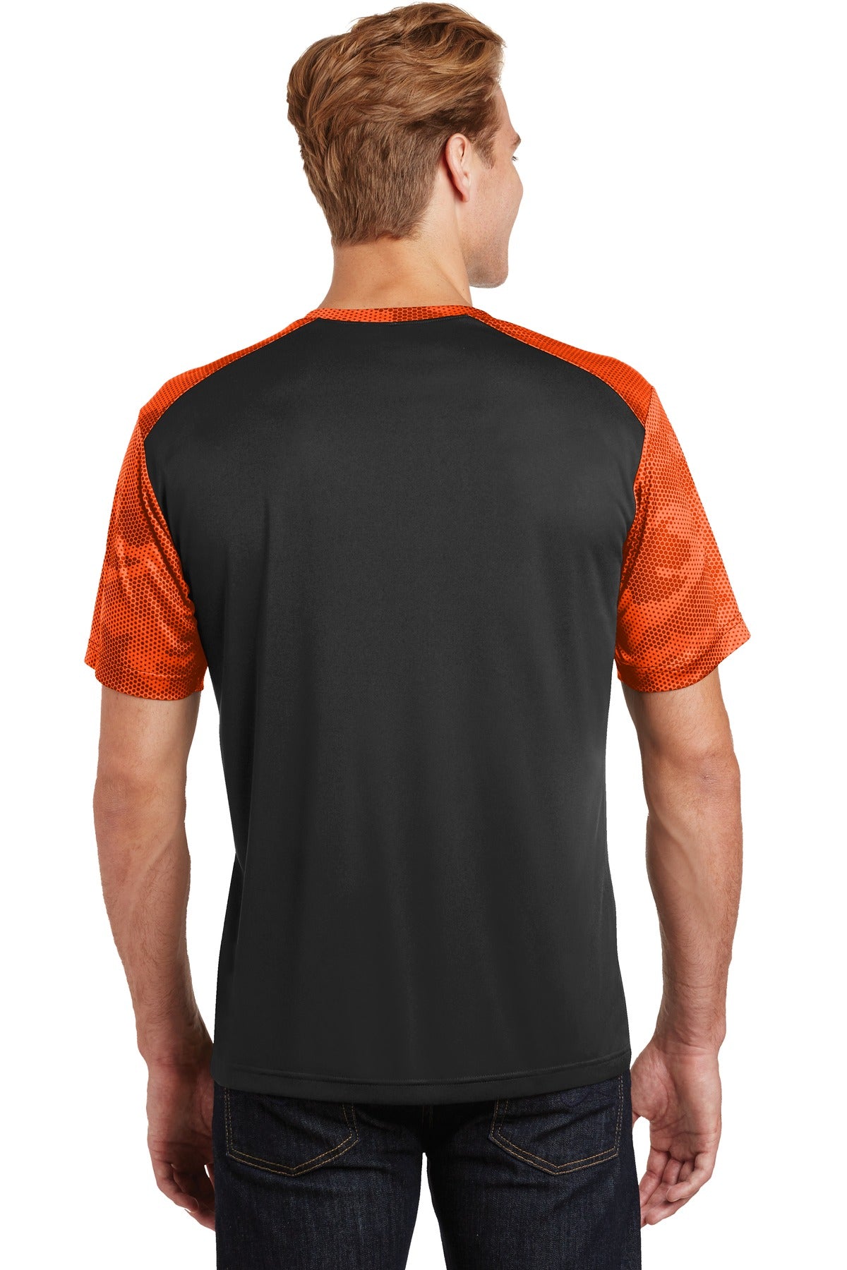 Sport-Tek® CamoHex Colorblock Tee