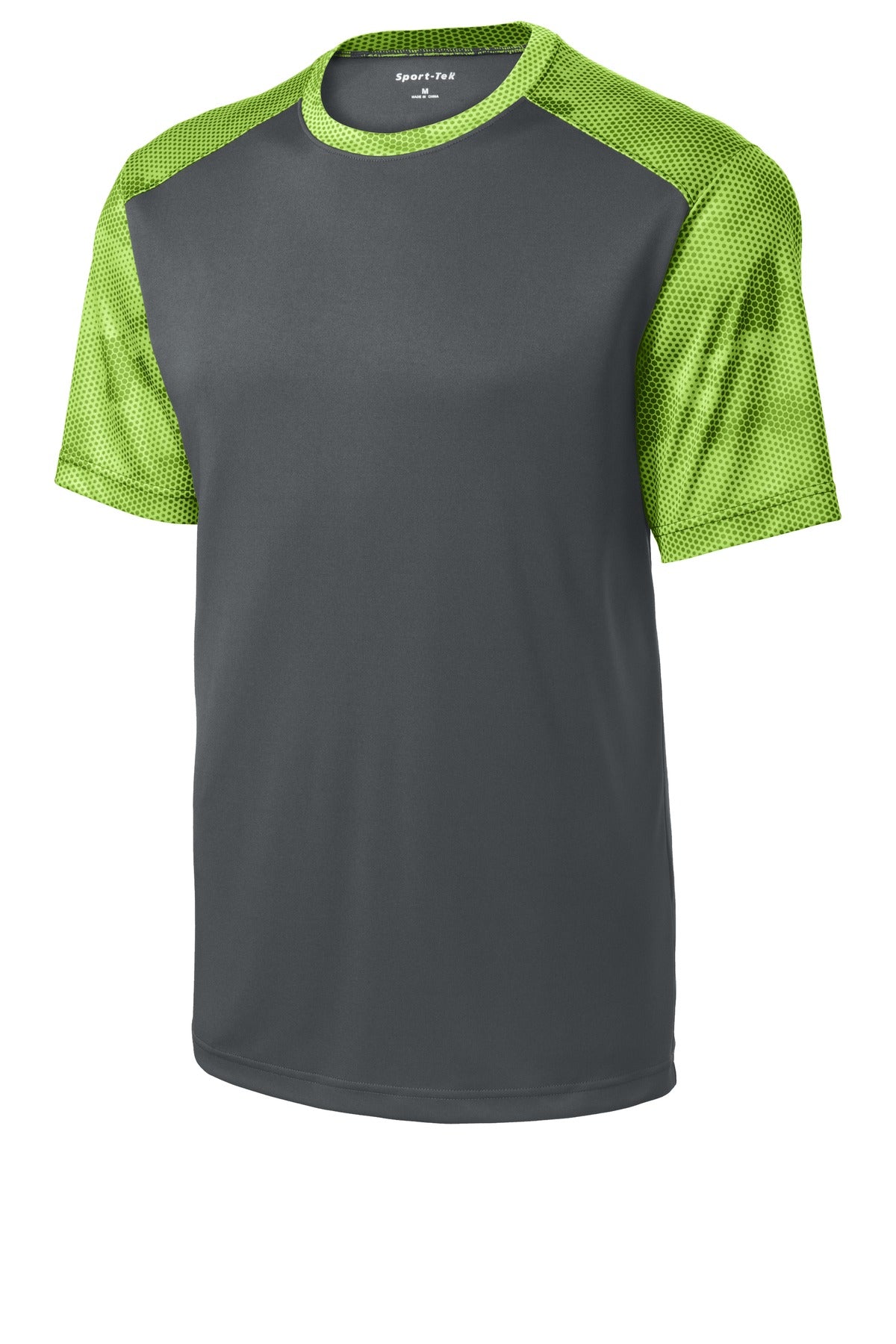 Sport-Tek® CamoHex Colorblock Tee