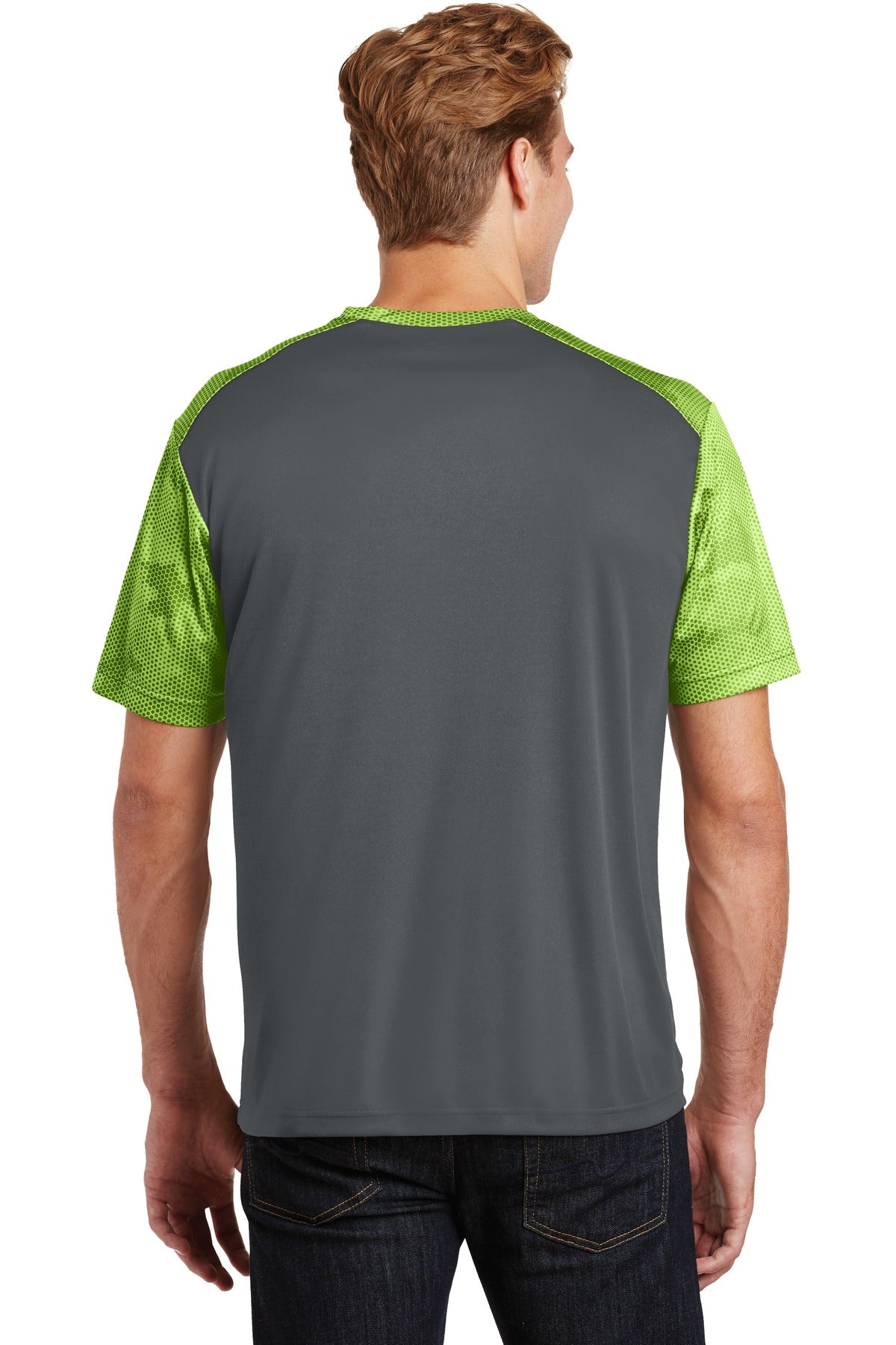 Sport-Tek® CamoHex Colorblock Tee