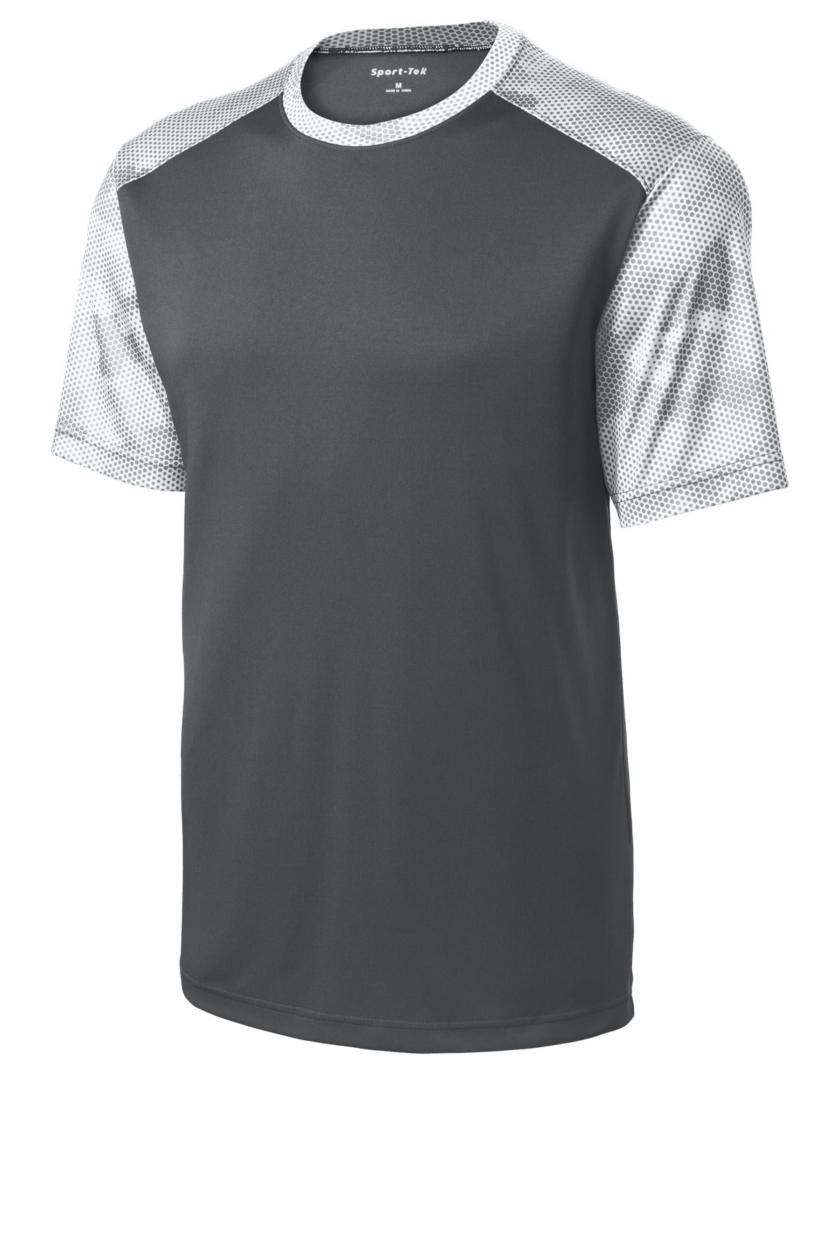 Sport-Tek® CamoHex Colorblock Tee