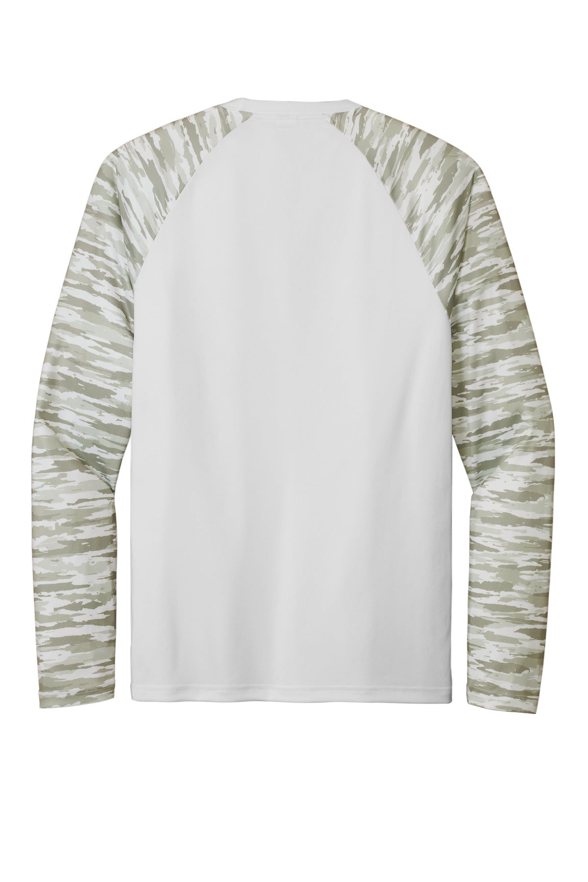Sport-Tek® Drift Camo Colorblock Long Sleeve Tee