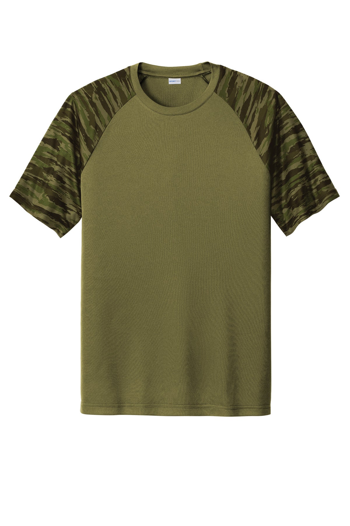 Sport-Tek® Drift Camo Colorblock Tee