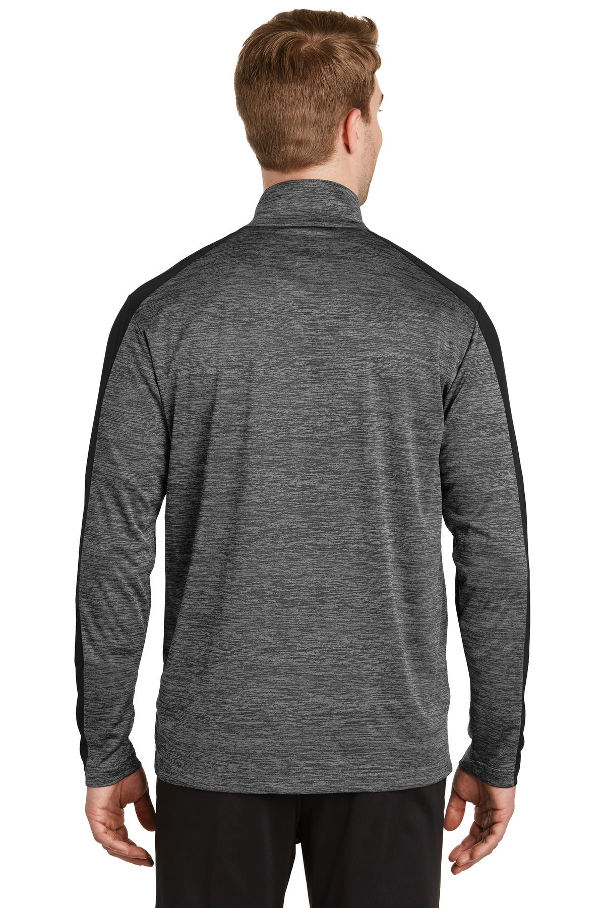 Sport-Tek® PosiCharge® Electric Heather Colorblock 1/4-Zip Pullover