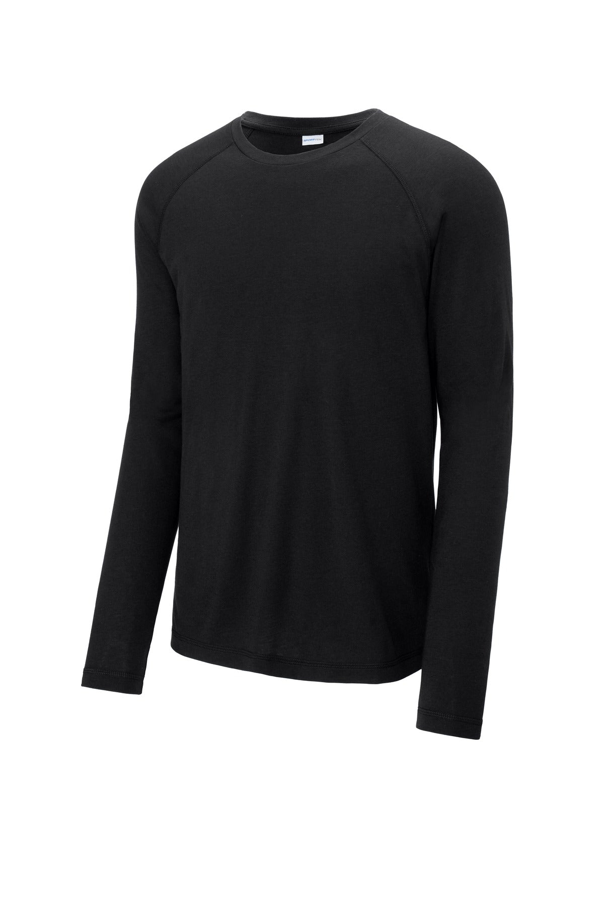 Sport-Tek® PosiCharge® Long Sleeve Tri-Blend Wicking Raglan Tee