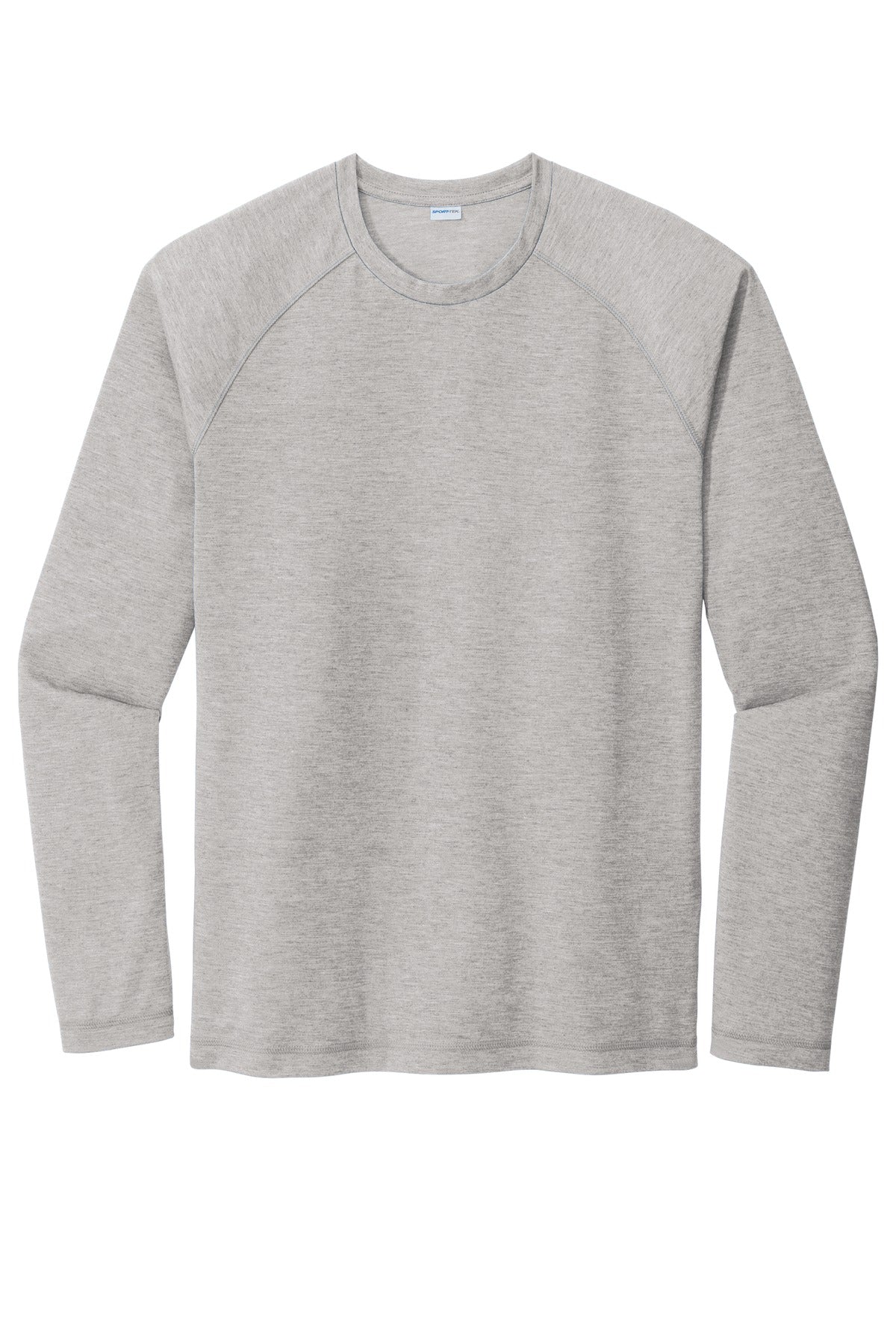 Sport-Tek® PosiCharge® Long Sleeve Tri-Blend Wicking Raglan Tee