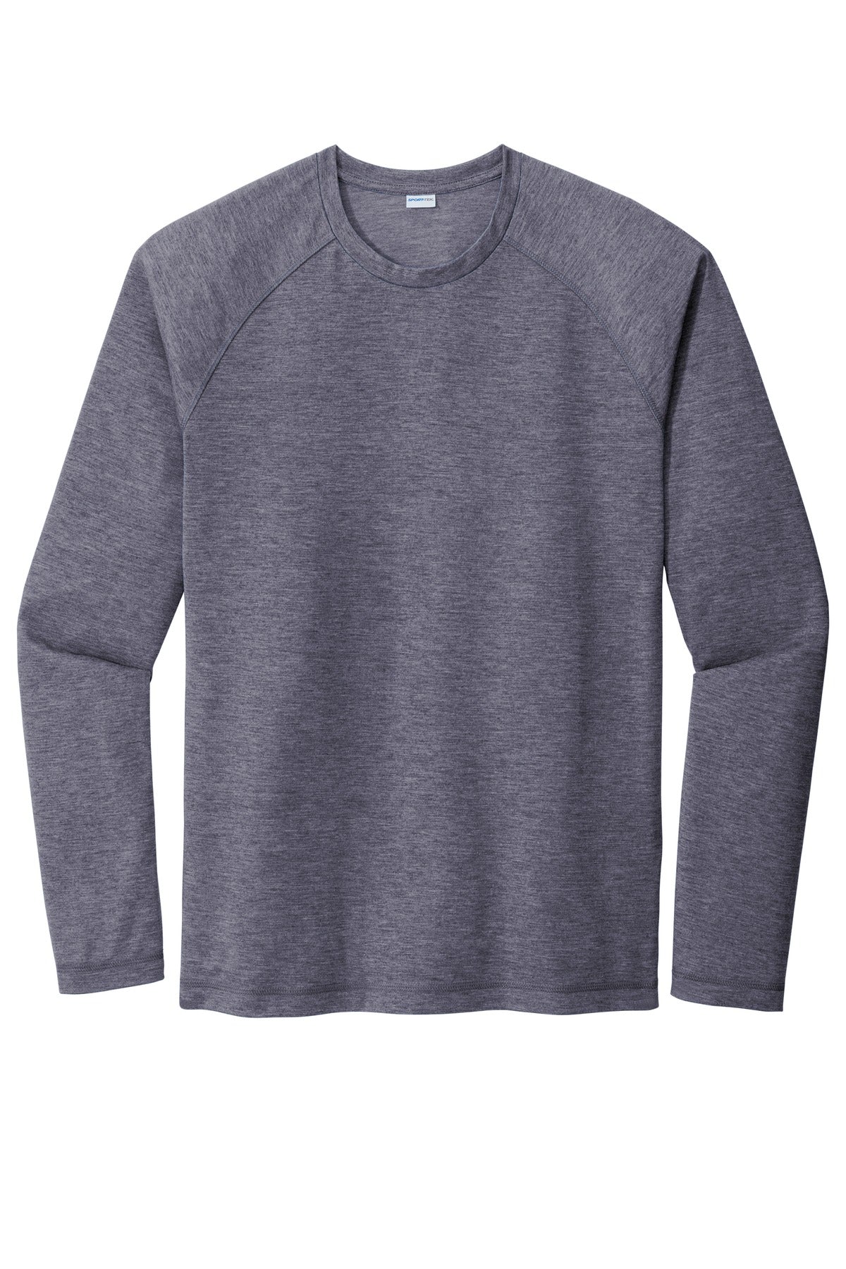 Sport-Tek® PosiCharge® Long Sleeve Tri-Blend Wicking Raglan Tee