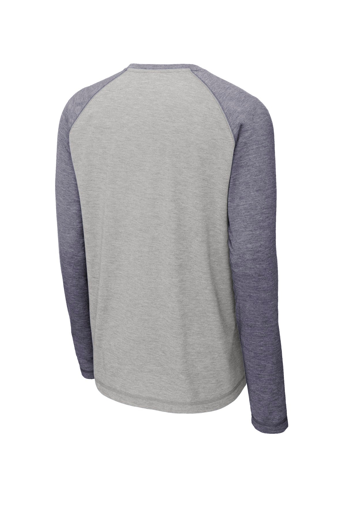 Sport-Tek® PosiCharge® Long Sleeve Tri-Blend Wicking Raglan Tee