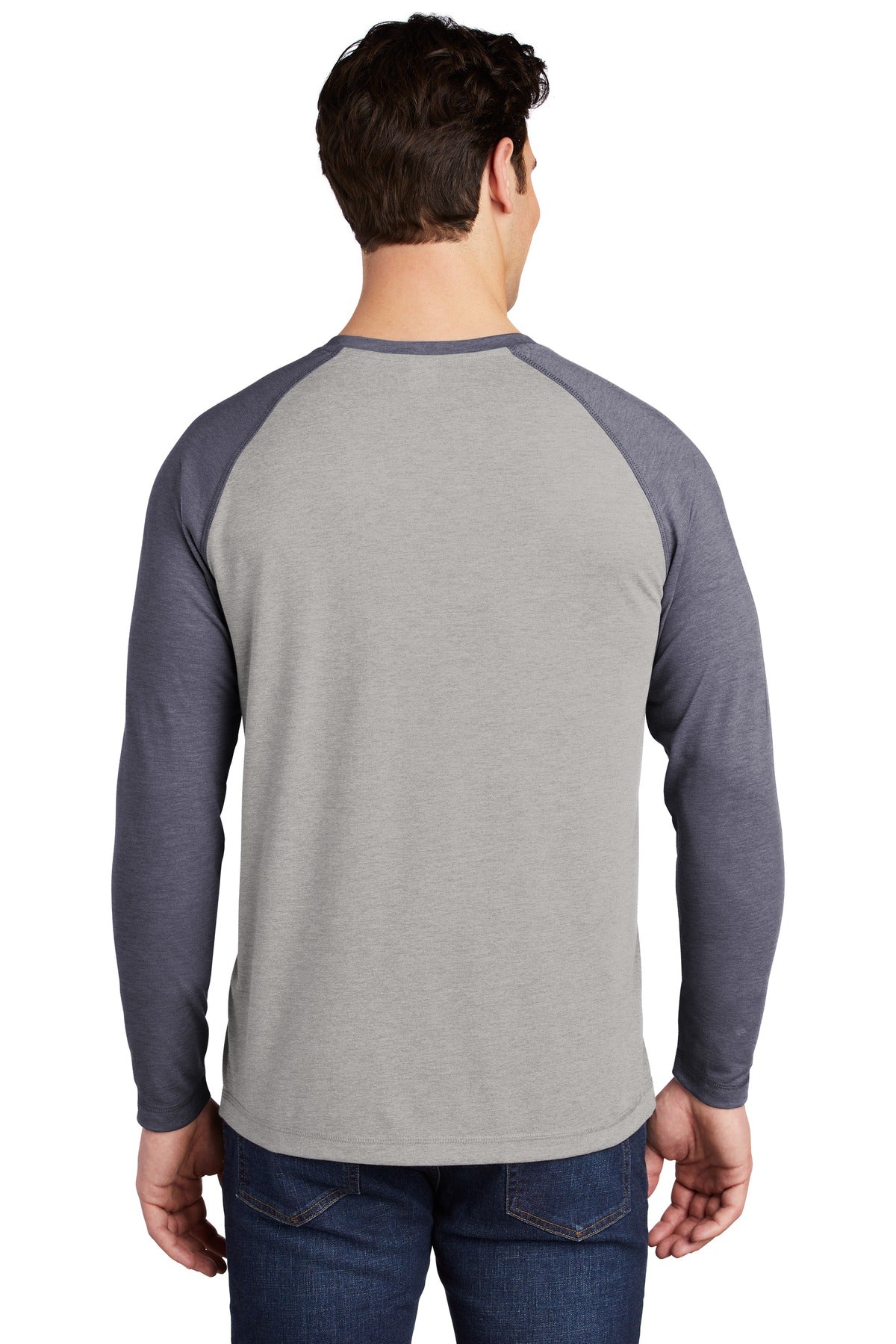 Sport-Tek® PosiCharge® Long Sleeve Tri-Blend Wicking Raglan Tee