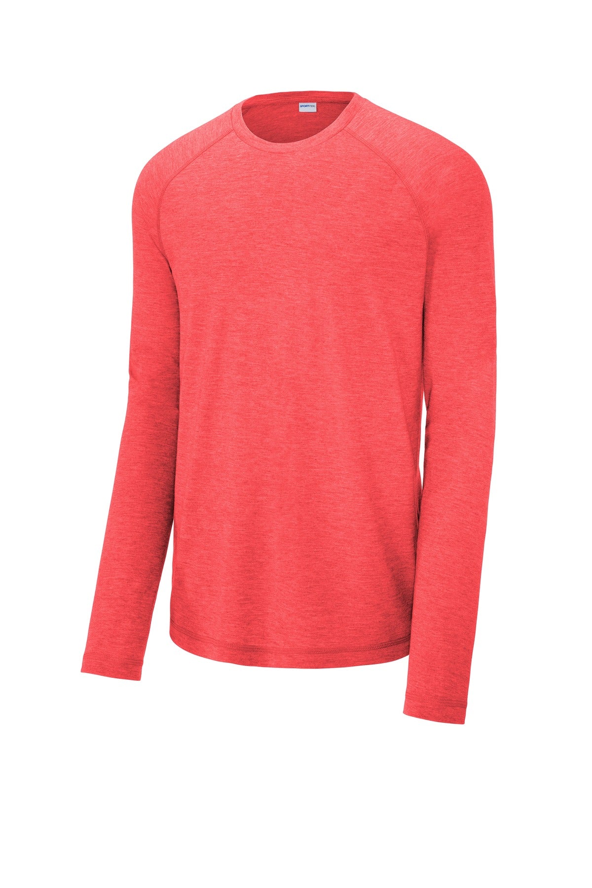 Sport-Tek® PosiCharge® Long Sleeve Tri-Blend Wicking Raglan Tee